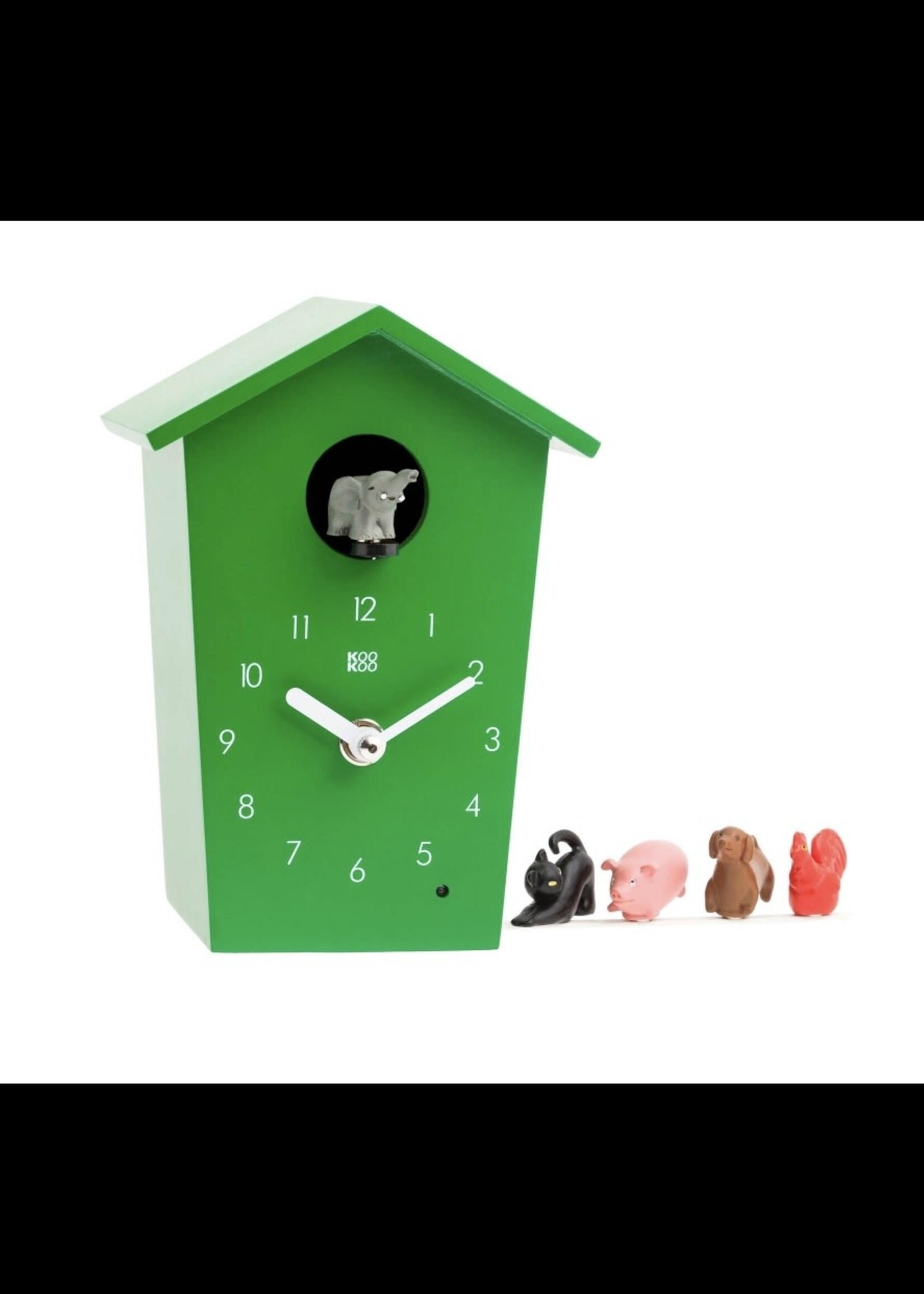 KooKoo Cuckoo Clock Animal House Mini Asstd Color