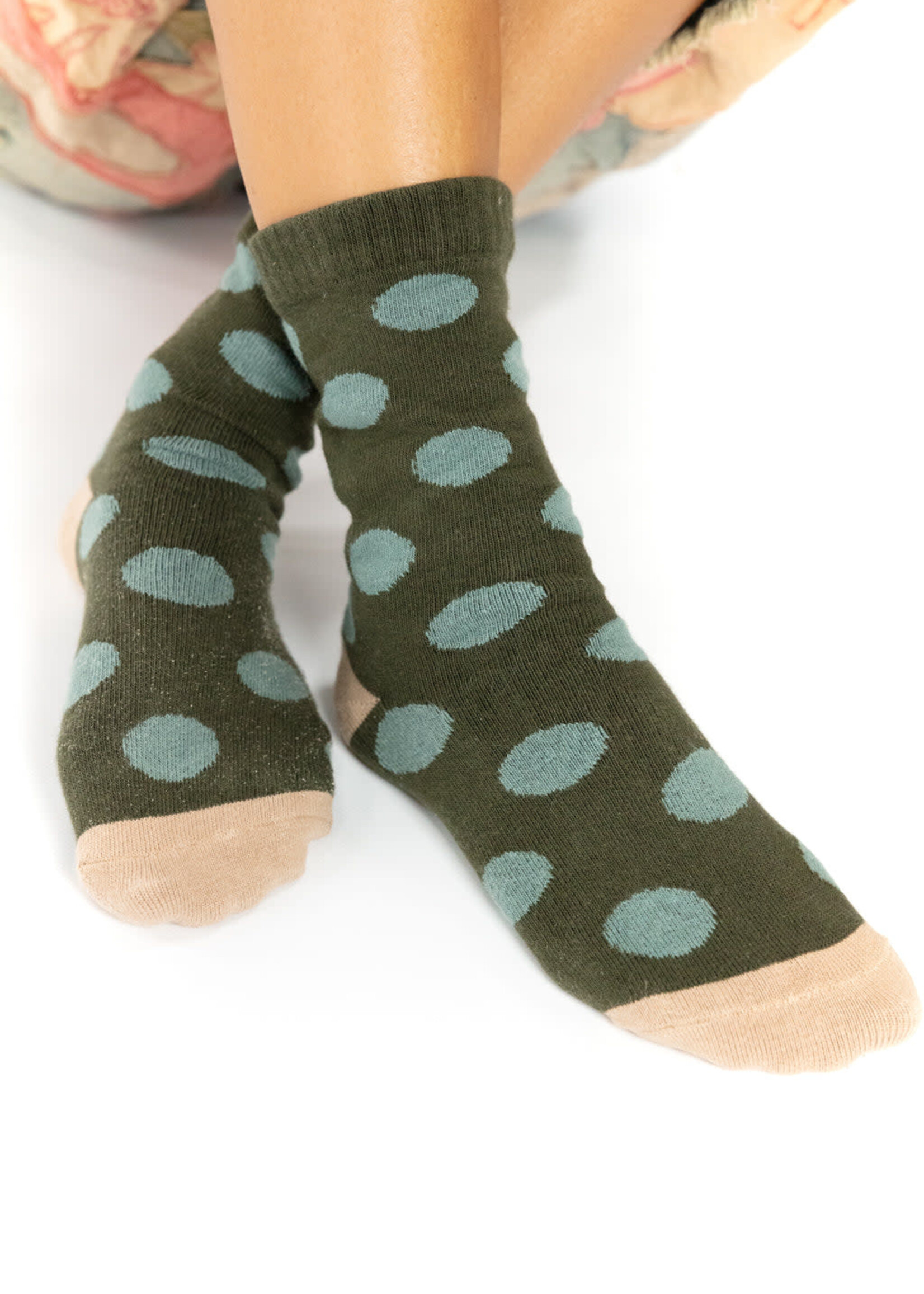 Magnolia Pearl MP Woven Cotton Socks 048 Buckley