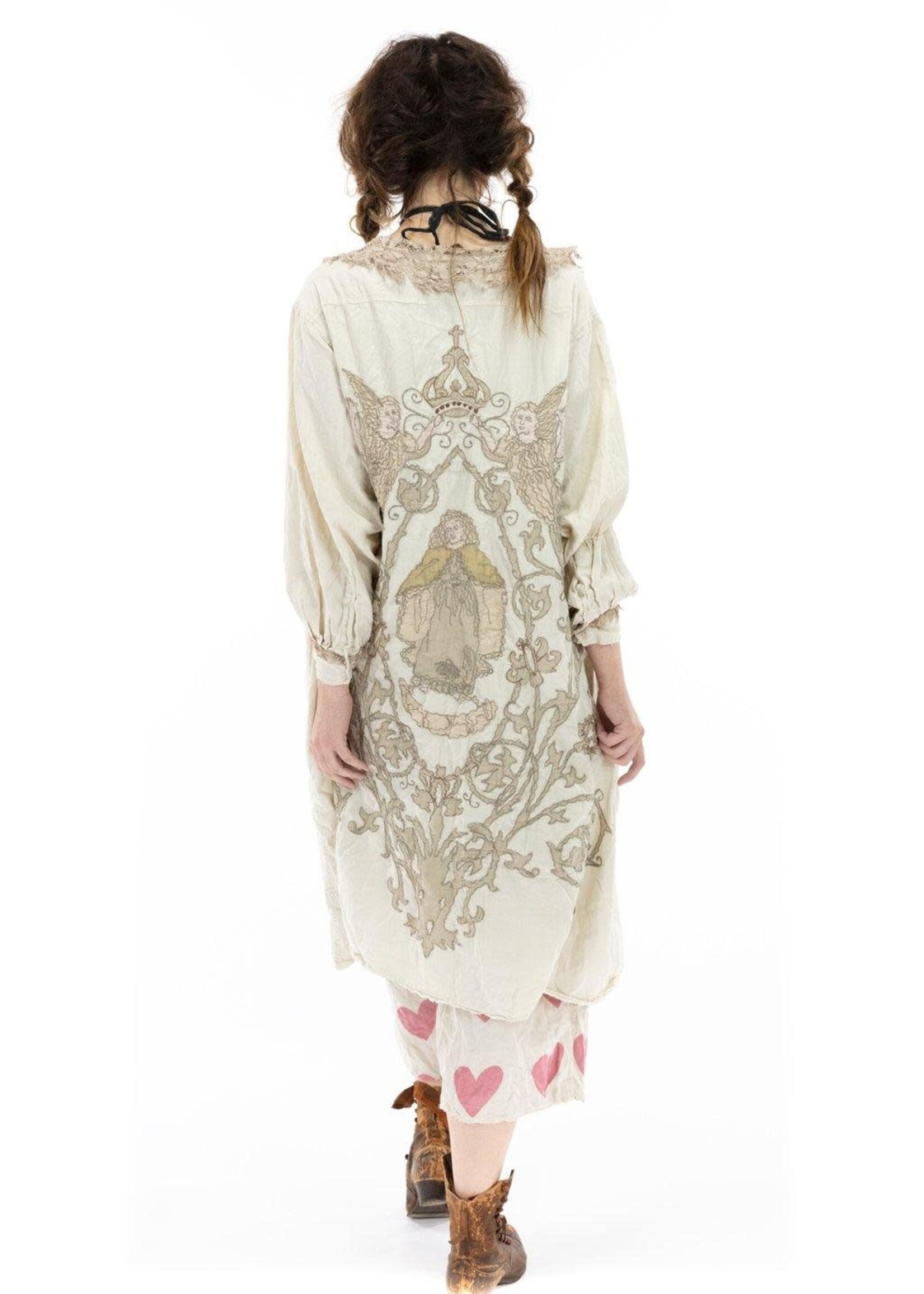 Magnolia Pearl Smock Coat Jacket 504 Moonlight One Size