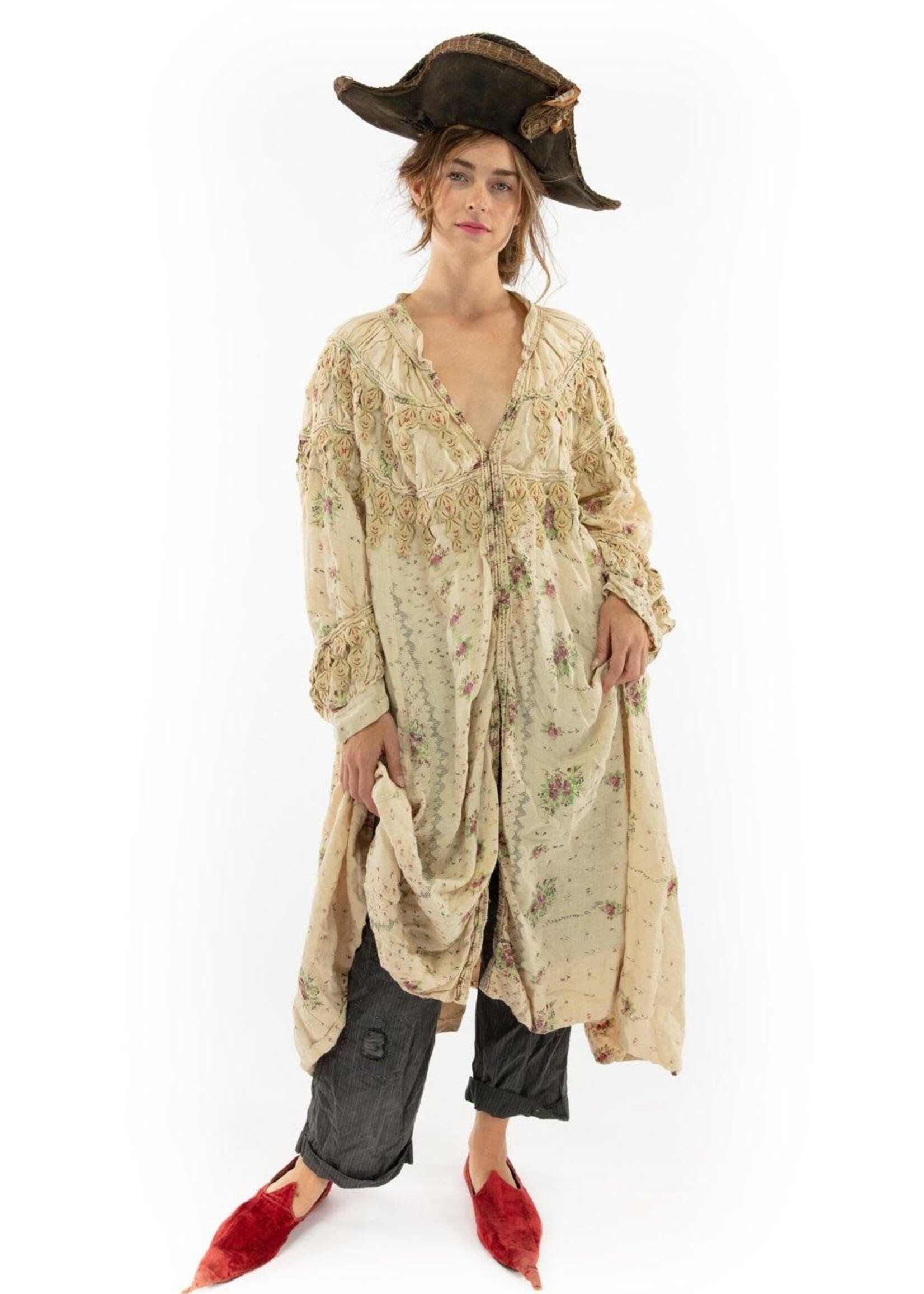 Magnolia Pearl Linen Albertine Opera Coat Jacket 507 Provincial