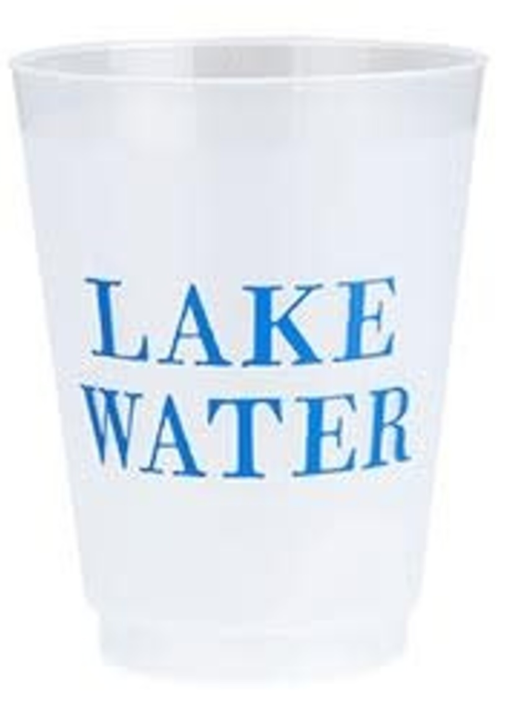 Lake Water Frosted Cups 8pk