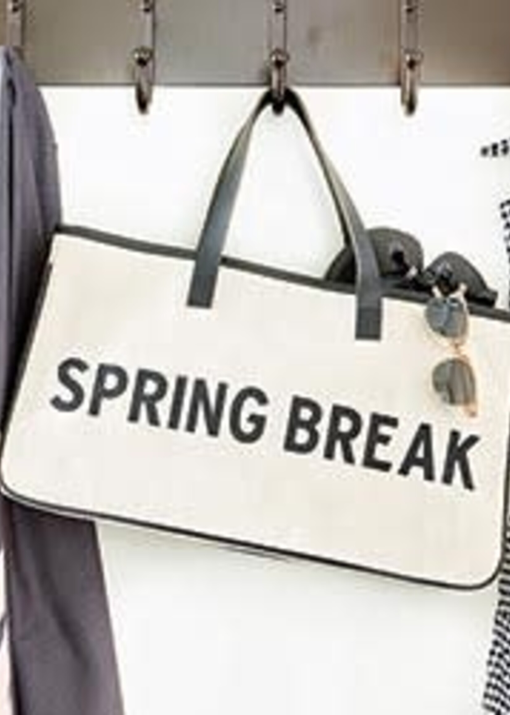 Spring Break Canvas Tote Bag