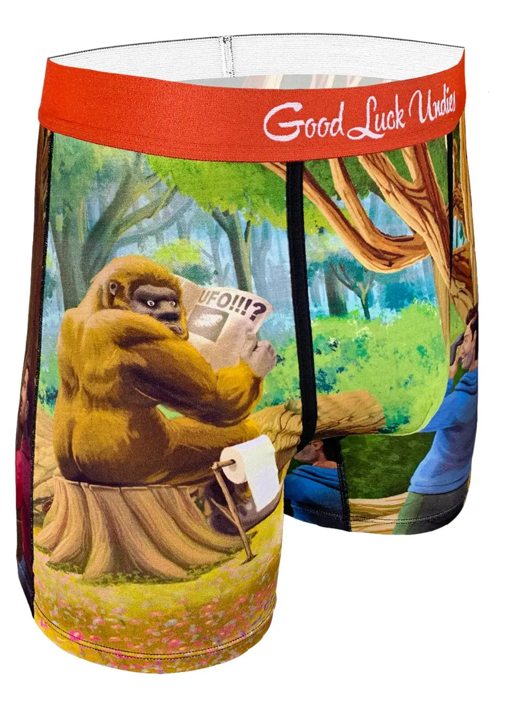 Good Luck Undies Big Foot Boxers