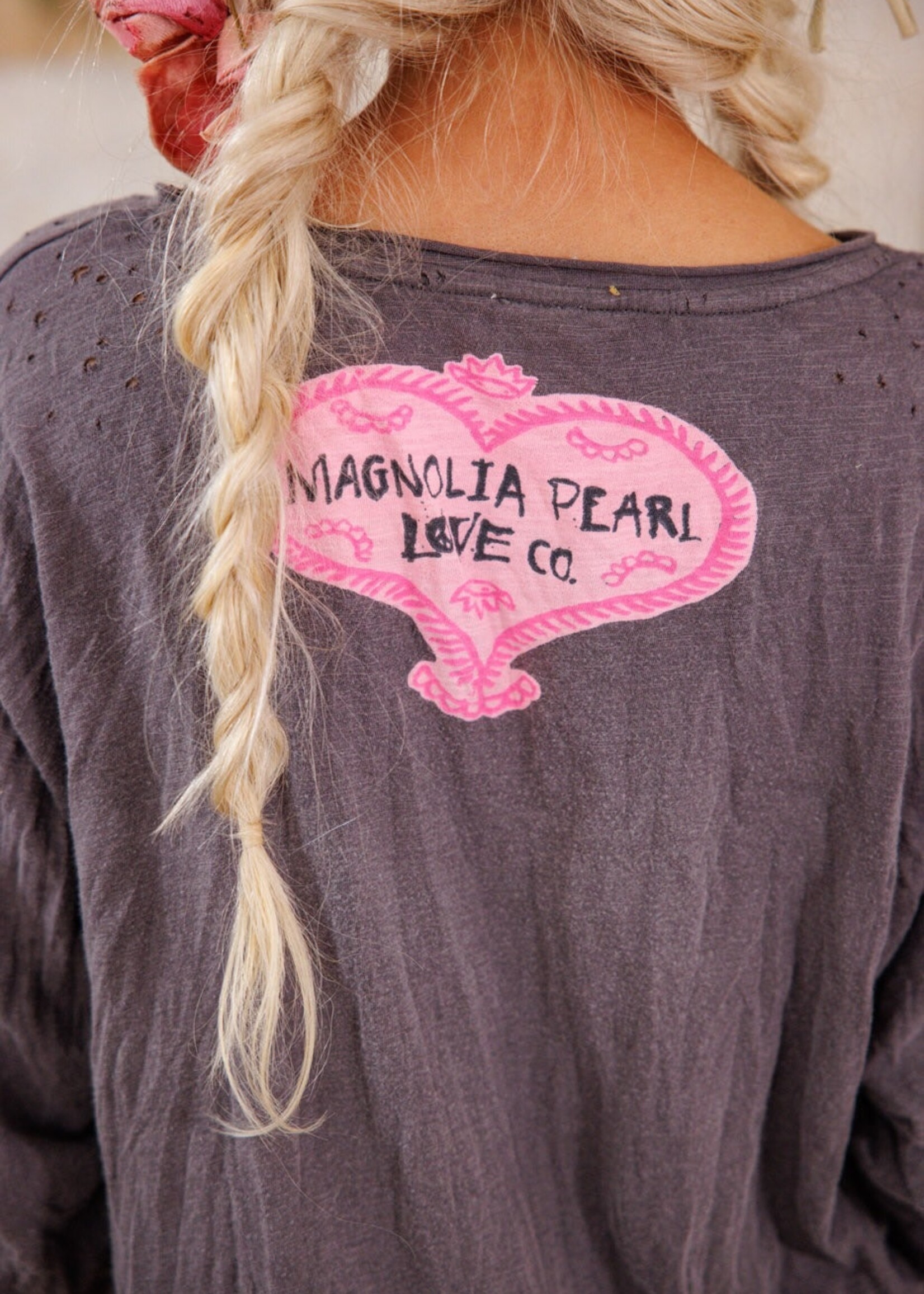 Magnolia Pearl Flor De La Pasion Viggo Tee Top 2238 Ozzy One Size