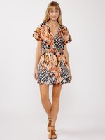 Lovestitch Arizona Sky Mini Dress Ikat