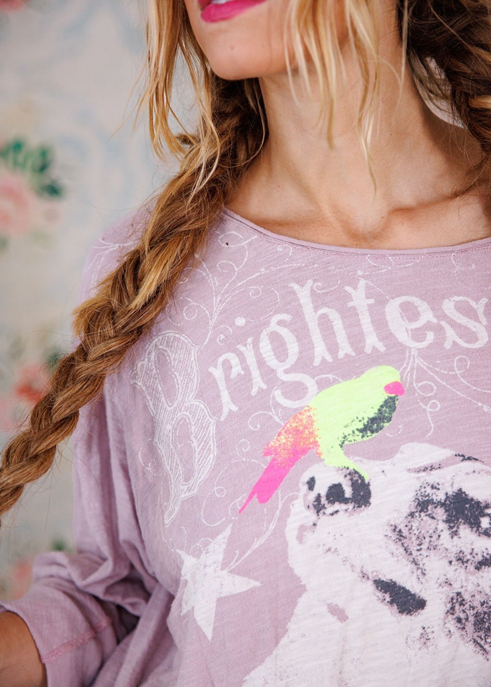 Magnolia Pearl Brightest Eyes Tee Top 2197 Lychee Blossom One Size