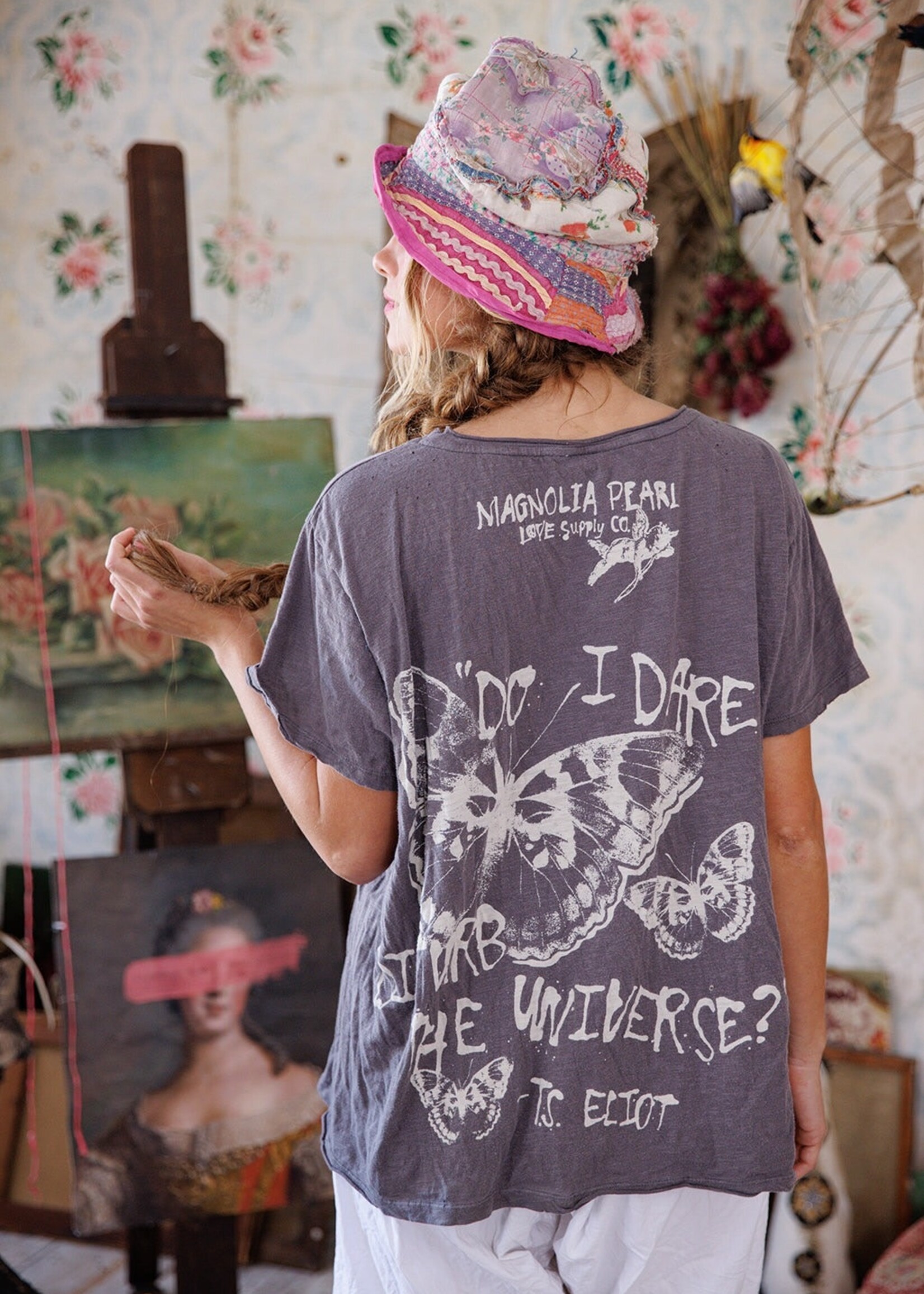 Magnolia Pearl Disturb the Universe Tee Top 2363 Ozzy One Size