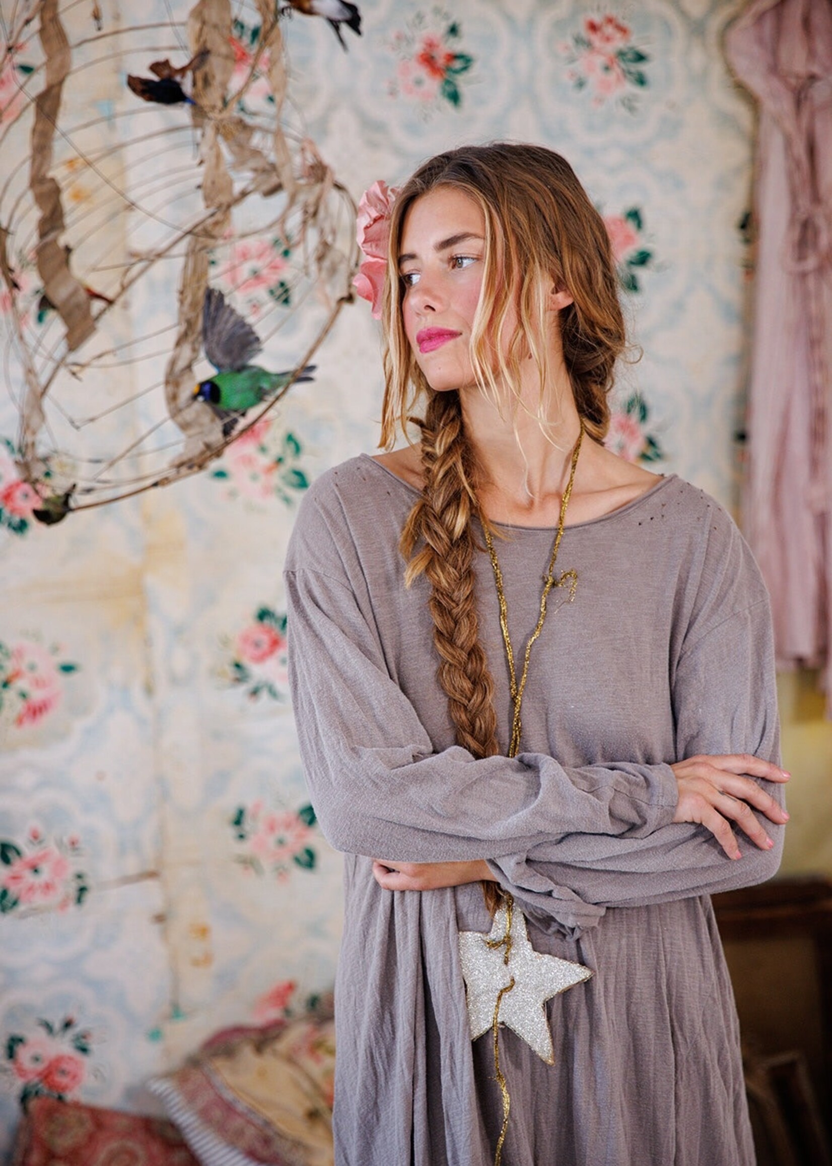 Magnolia Pearl Viggo Tee Dress 1345 Mineral One Size