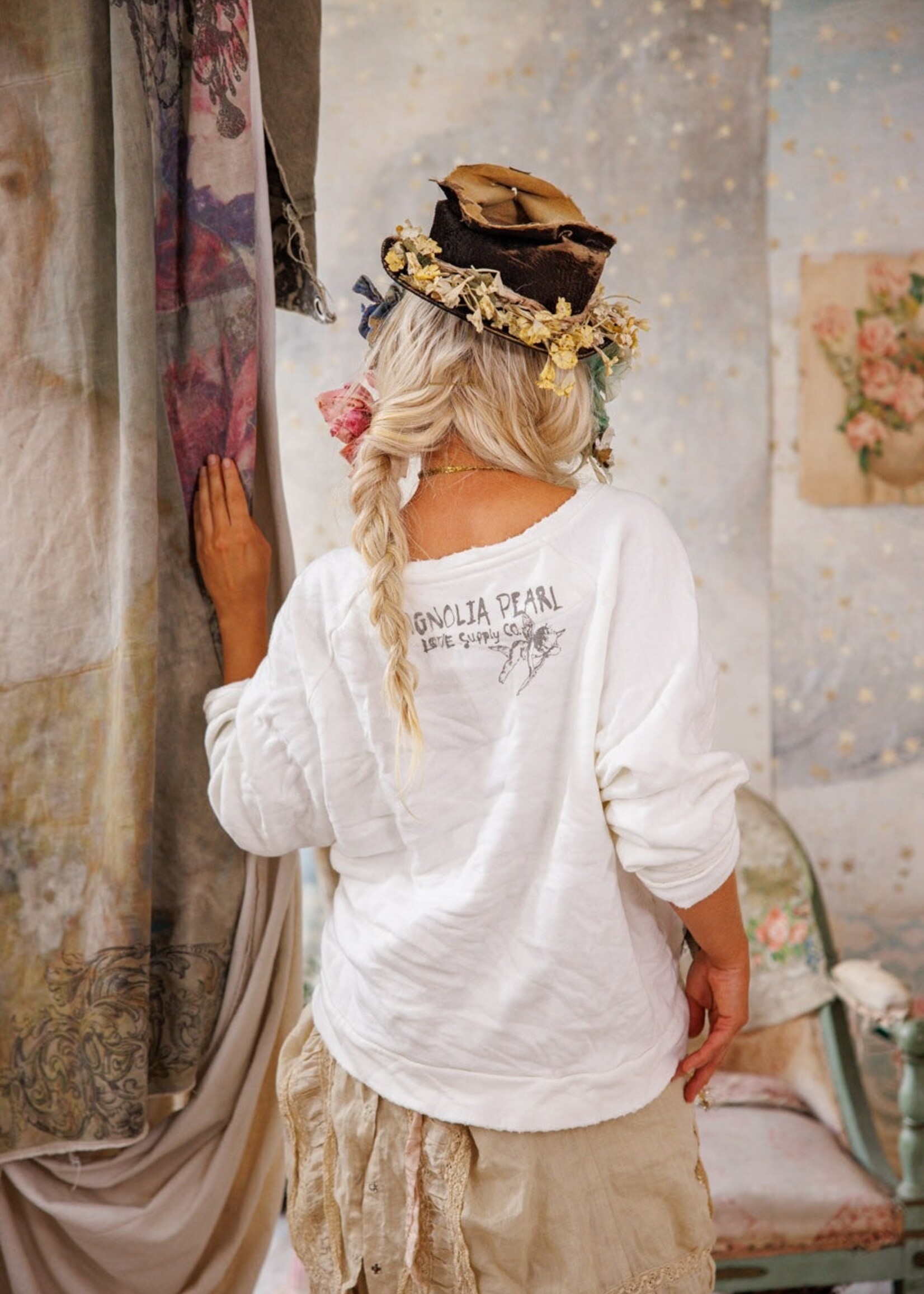 Magnolia Pearl SSS Richi Sweatshirt Top 2439 True One Size