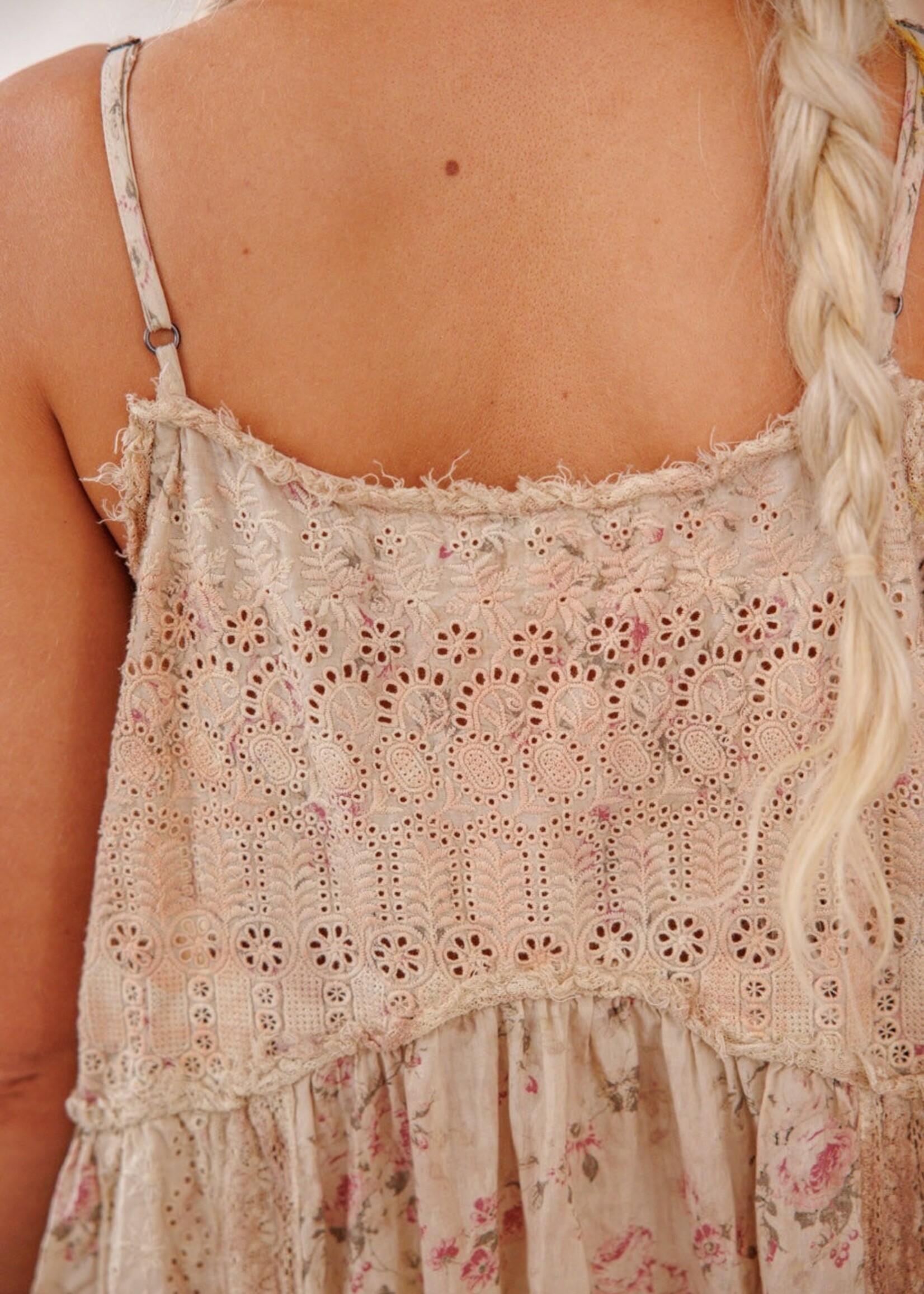 Magnolia Pearl Eyelet Esti Cami Dress 1107 Brixton One Size