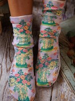 Magnolia Pearl Floral Lamb MP Socks 144 Ditsy One Size