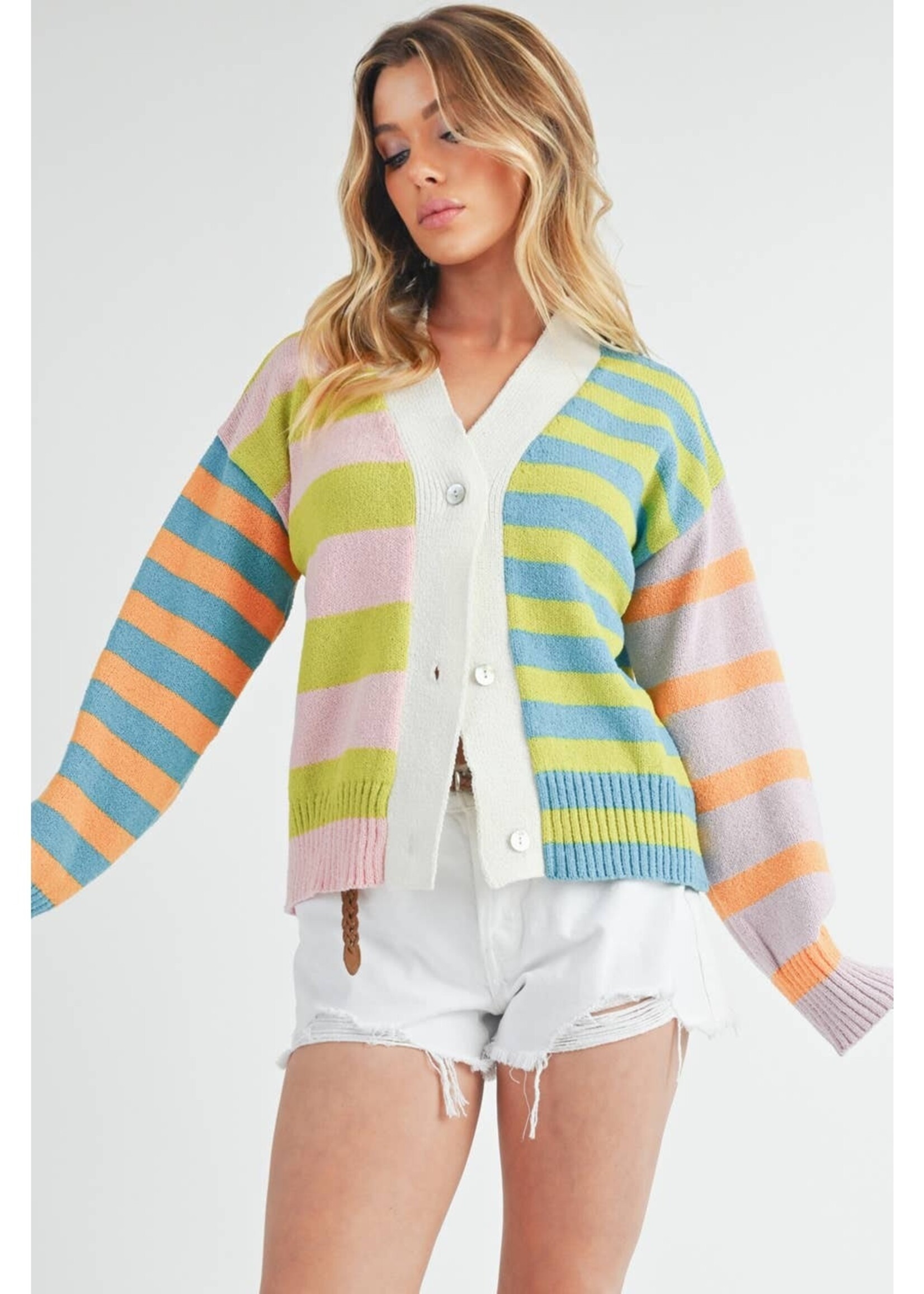 AEMI + Co Flavia Spring Sweater Cardigan