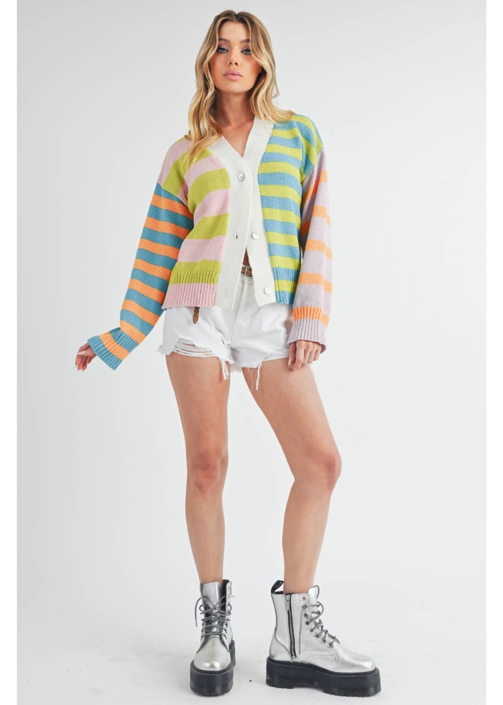 AEMI + Co Flavia Spring Sweater Cardigan