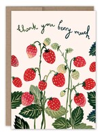 Biely & Shoaf Co Thank You Berry Much Card