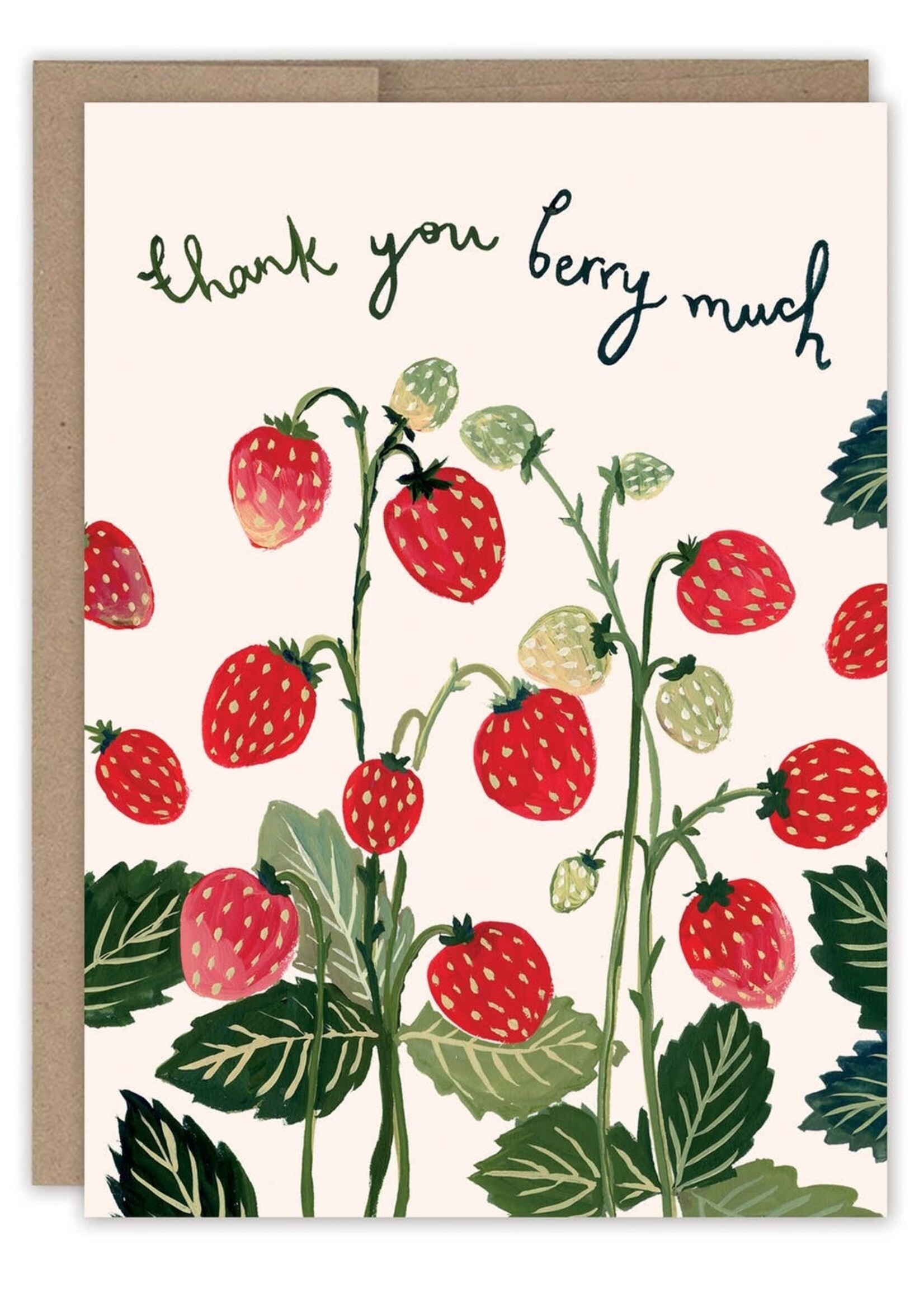 Thank You Berry Much Card