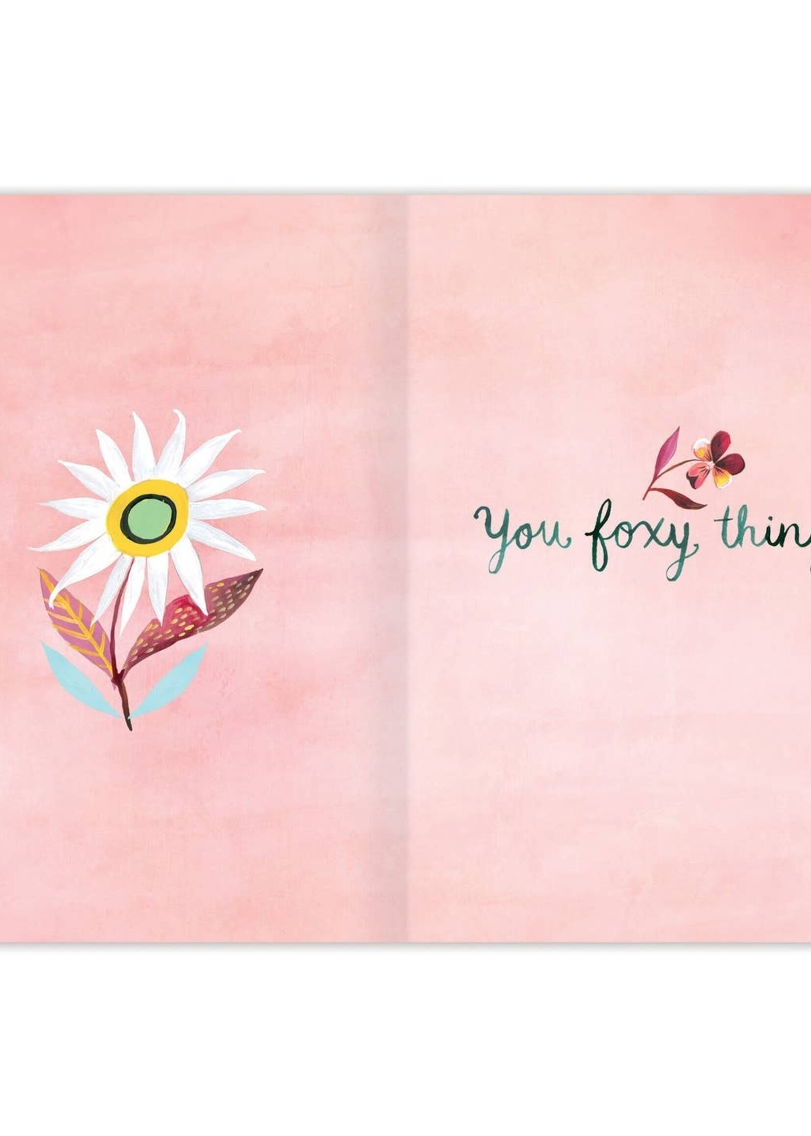 Foxy Birthday Card Katie Daisy