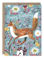 Biely & Shoaf Co Foxy Birthday Card Katie Daisy