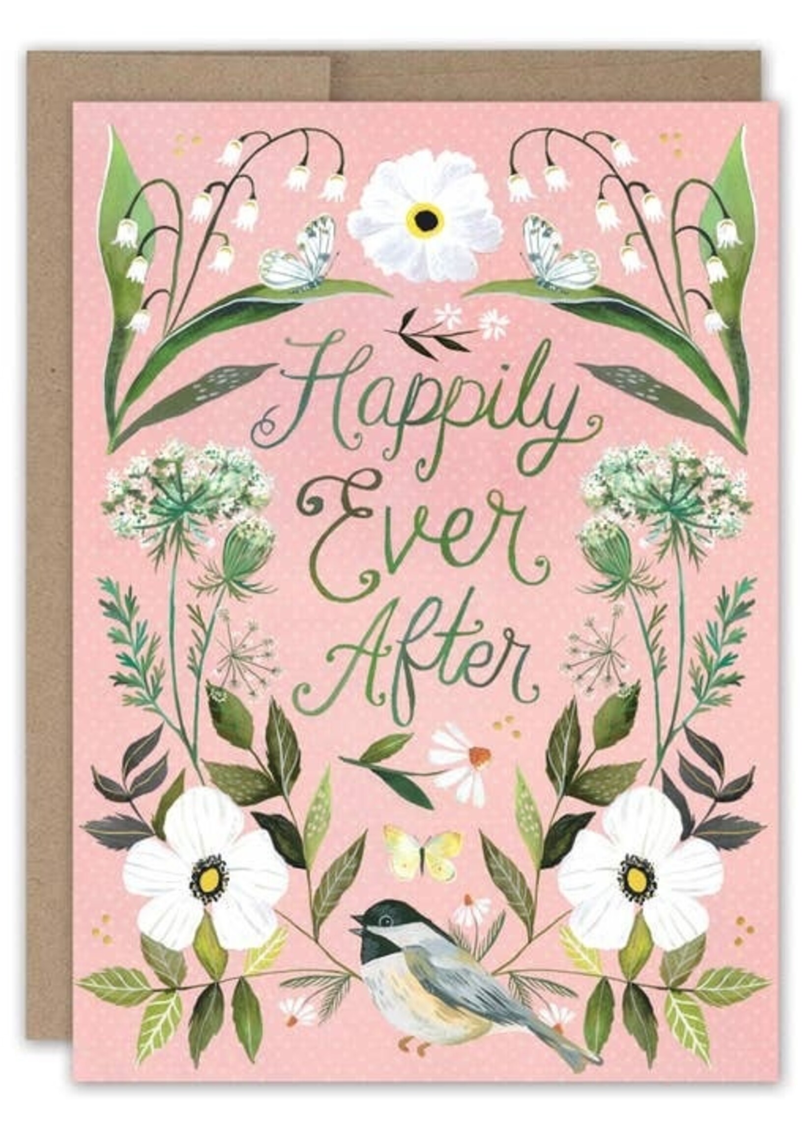Biely & Shoaf Co Happily Ever After Wedding Card Katie Daisy