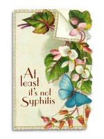Bad Betty Greeting Co Syphilis Get Well Card