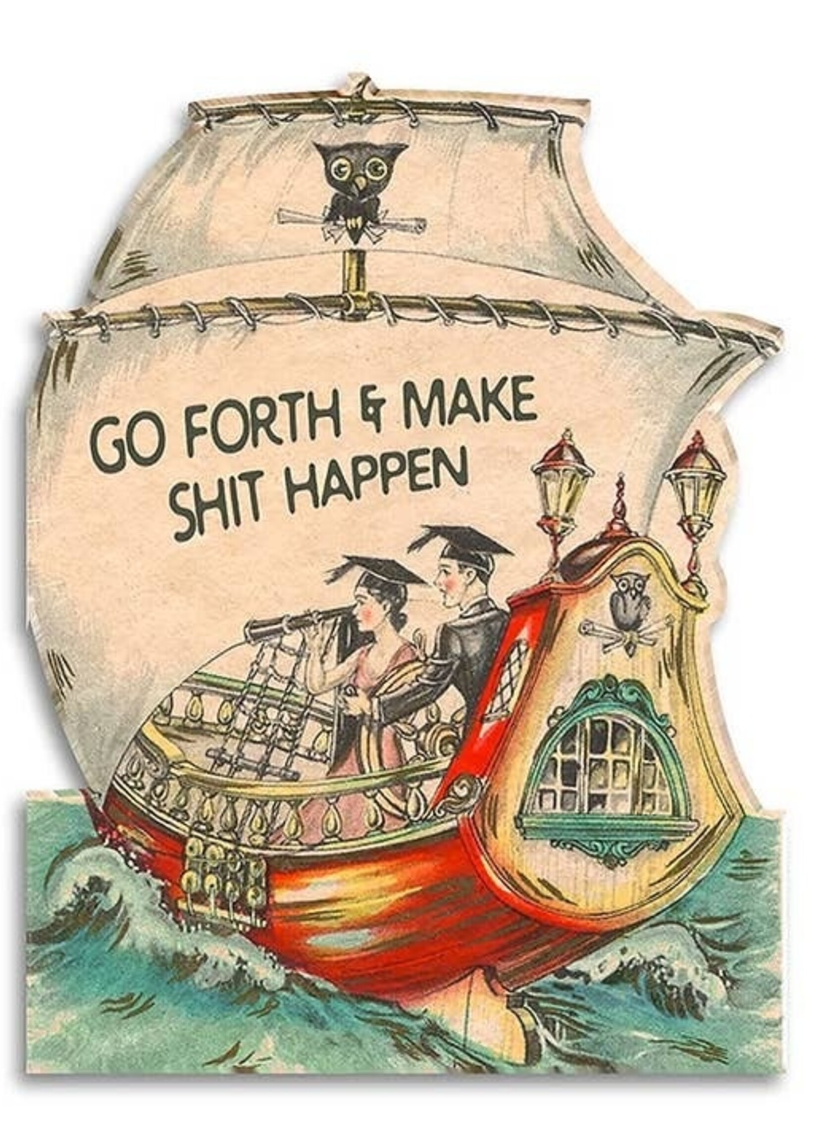 Go Forth Graduation Card