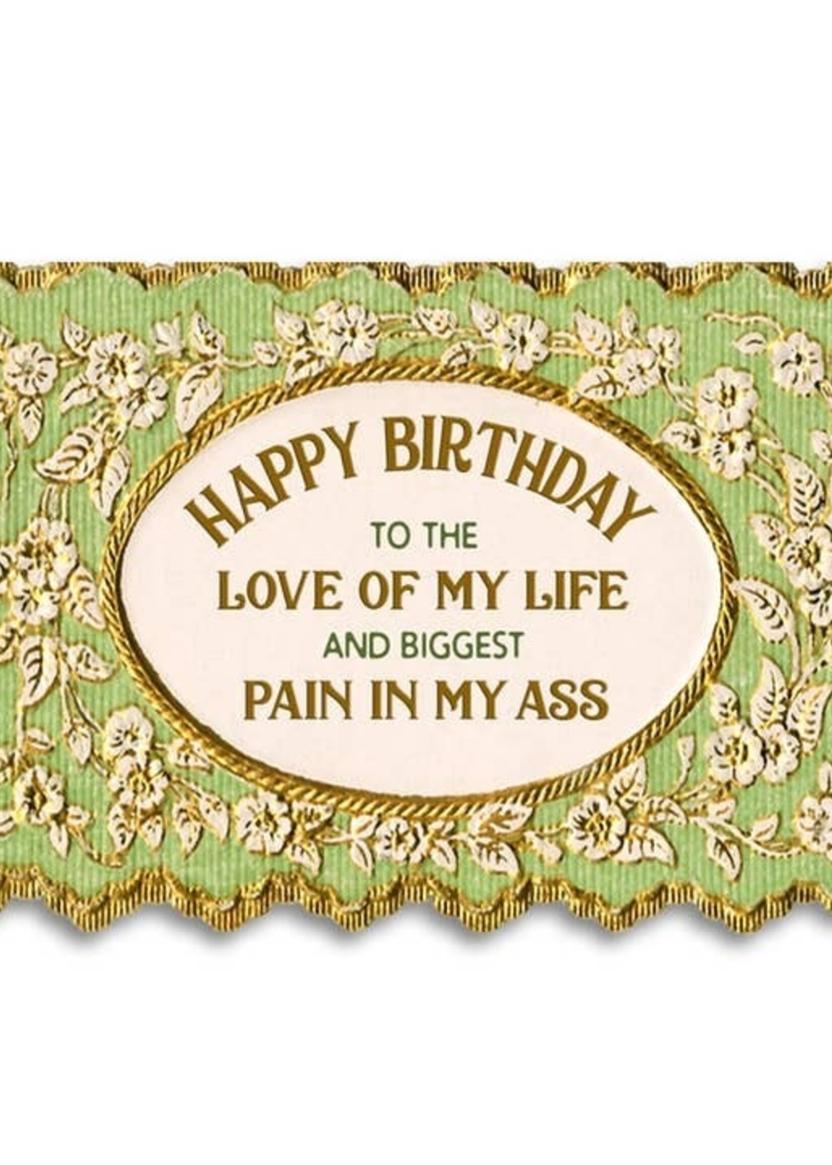Love of My Life Birthday Card Funny