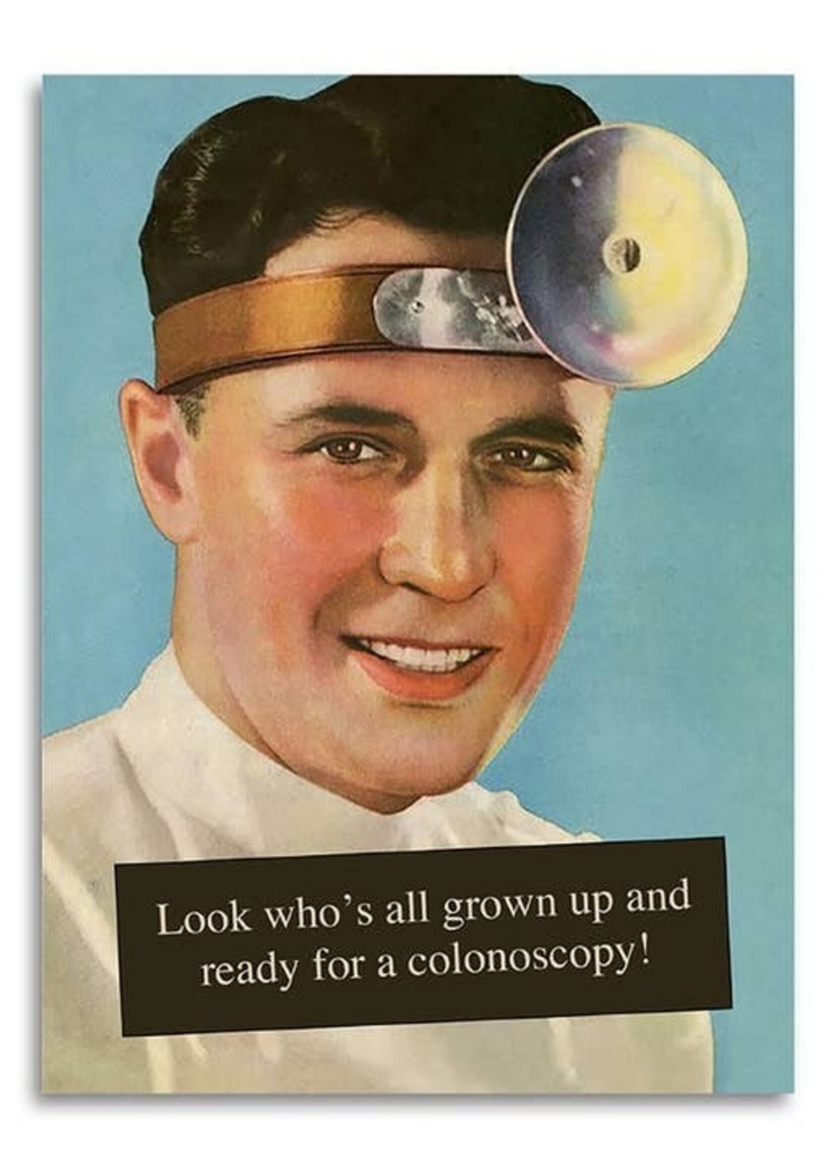 Colonoscopy Birthday Card Funny