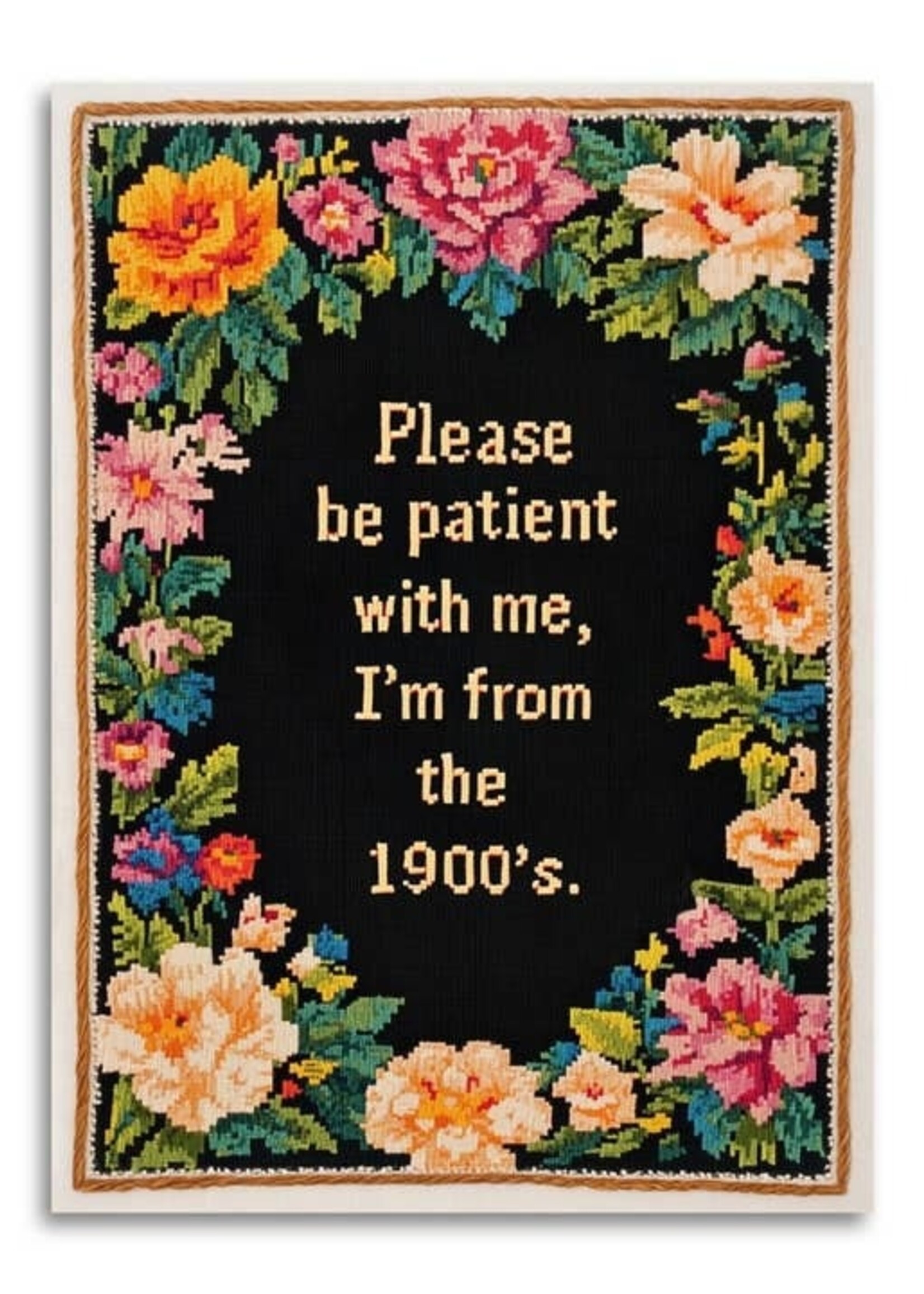 Bad Betty Greeting Co Patience 1900's Funny Card