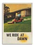 Bad Betty Greeting Co Ride at Dawn Funny Fathers Day Card