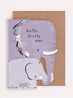 Elephant New Baby Card