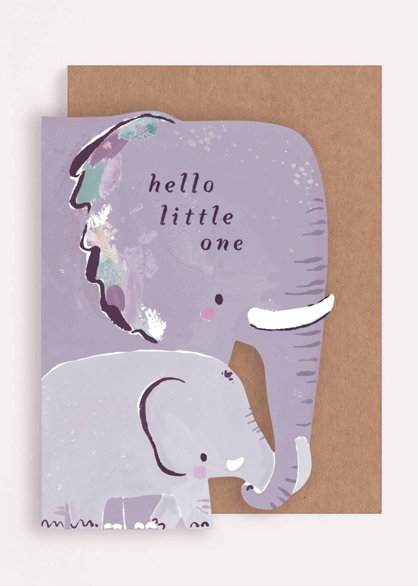 Elephant New Baby Card