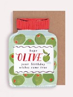 Sister Paper Co Olive Birthday Card