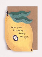 Sister Paper Co Lemon Zest Birthday Card