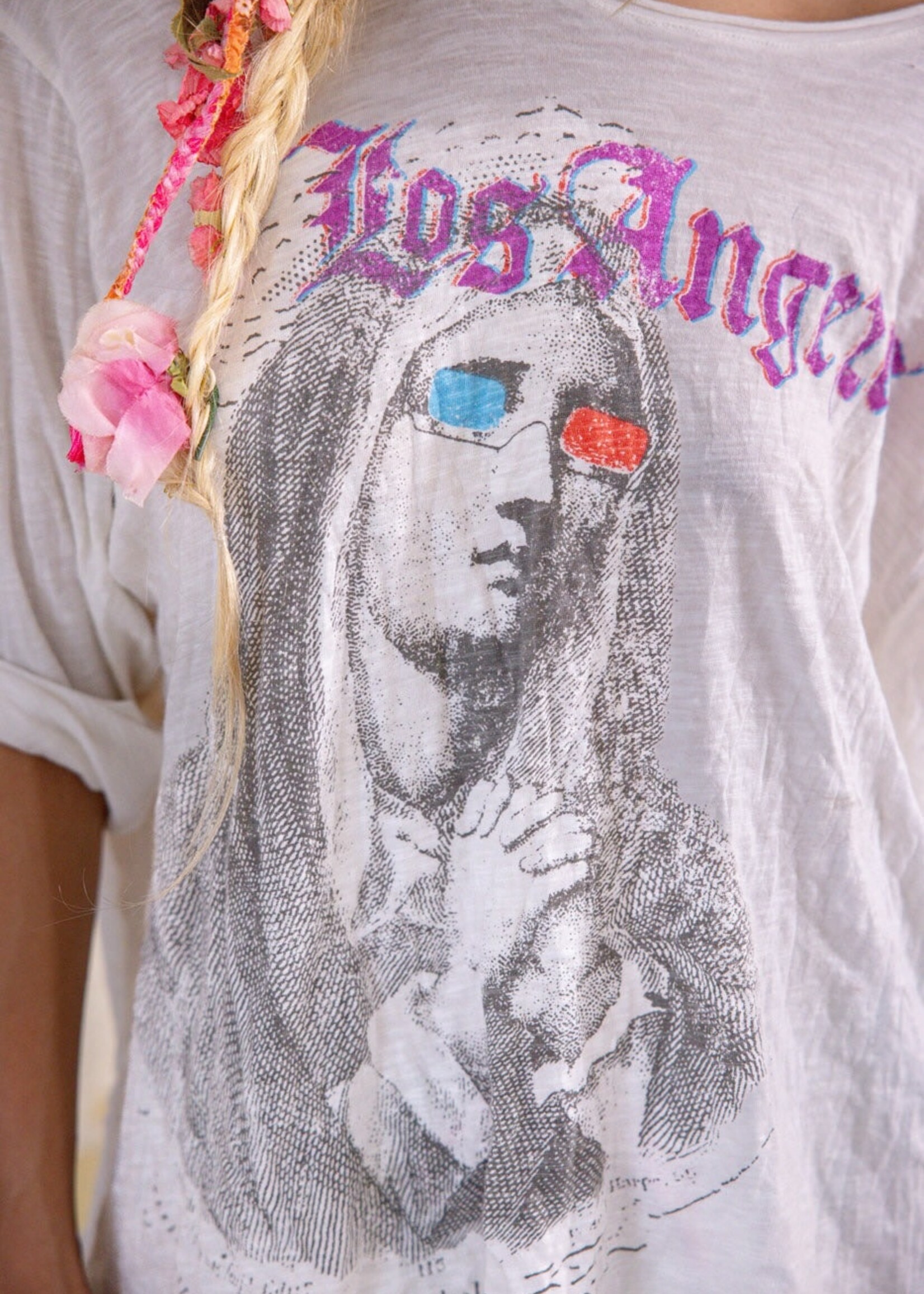 Magnolia Pearl Glitter Saint Viggo Tee Top 2326 True One Size