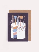 Mini Birthday Cake Card