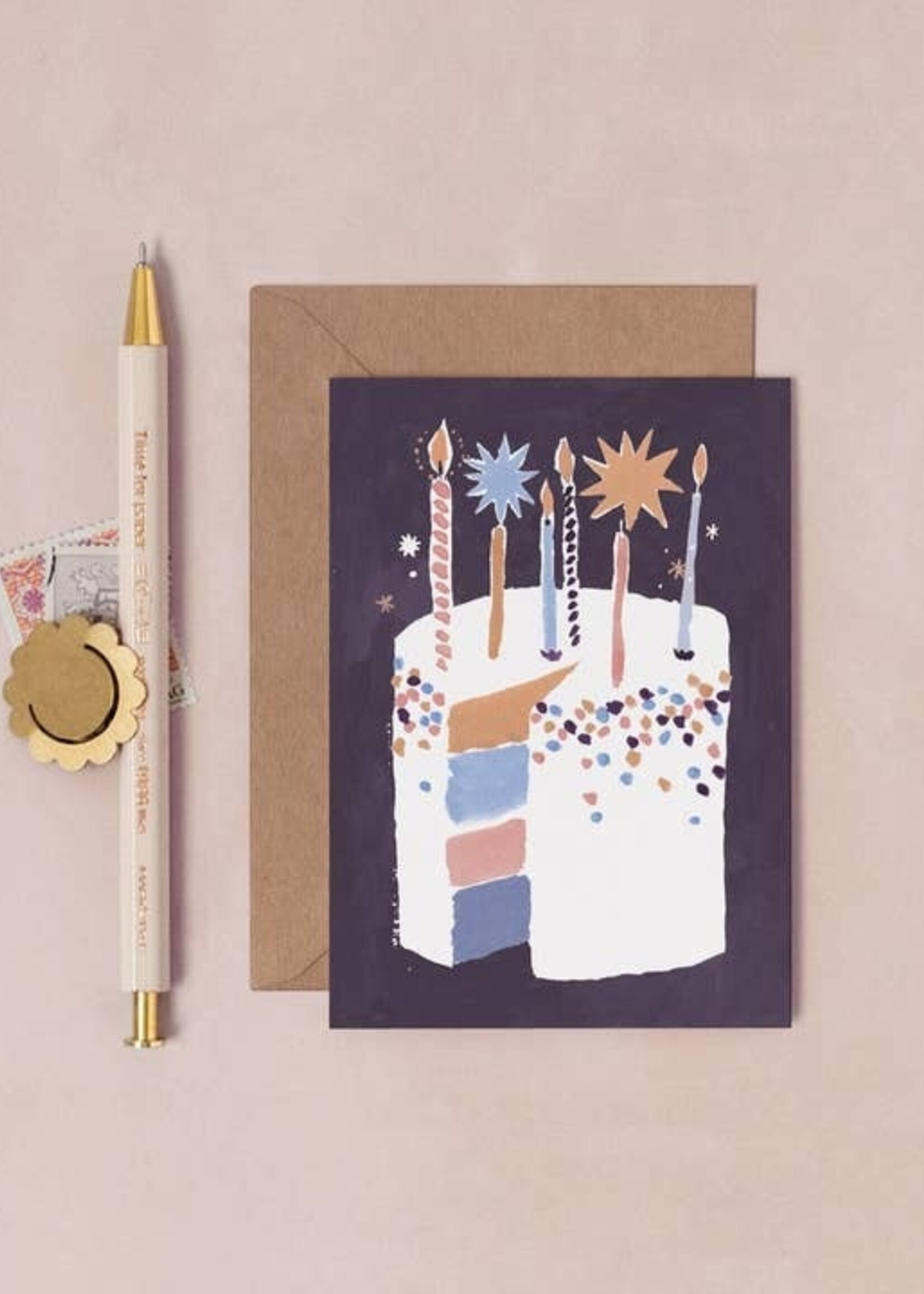 Sister Paper Co Mini Birthday Cake Card