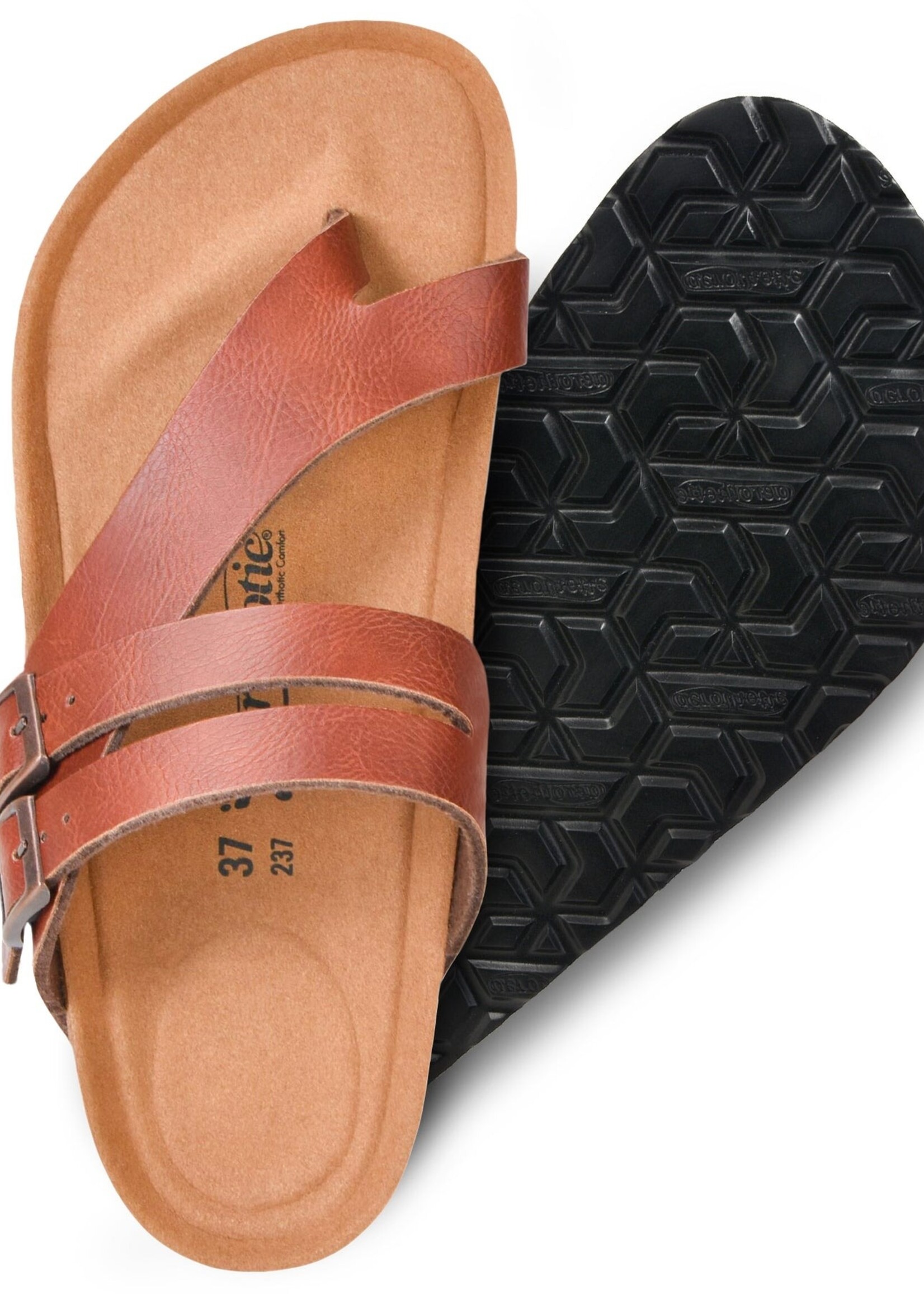 Kaizen Split Toe Comfort Slide Sandal