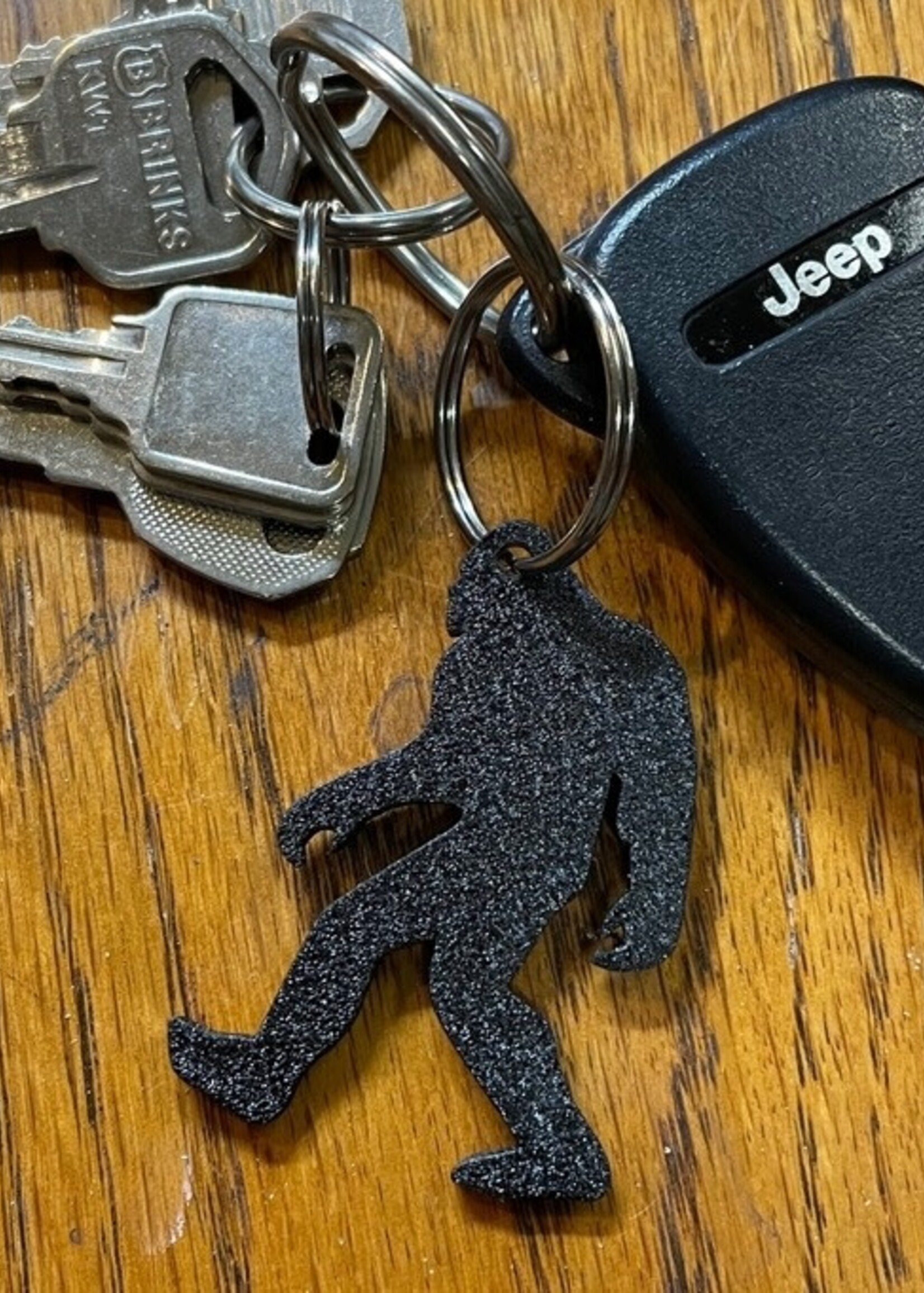 Bigfoot Sasquatch Bottle Opener Keyring