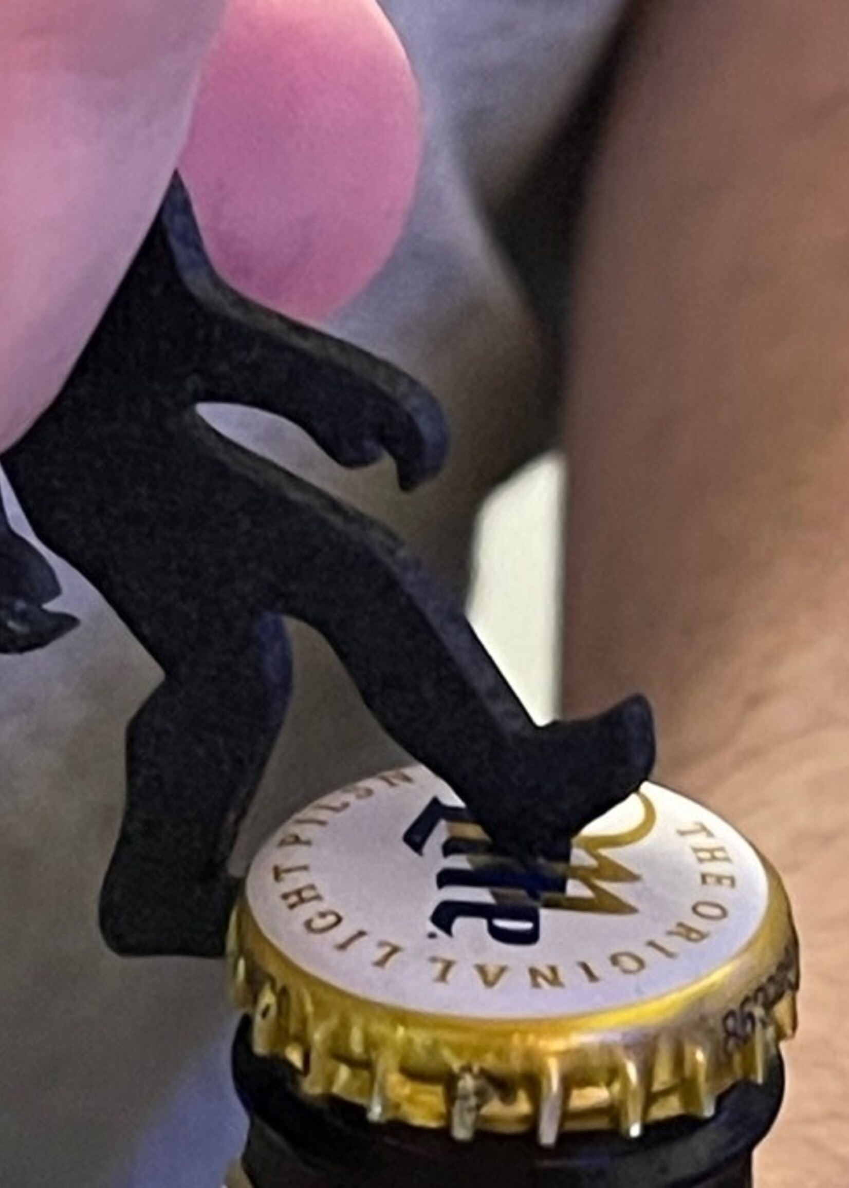 Bigfoot Sasquatch Bottle Opener Keyring