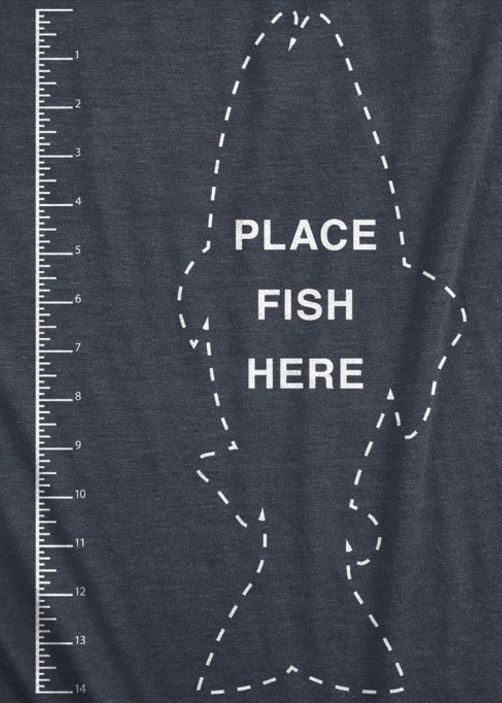 Fish Ruler Fishing Tee