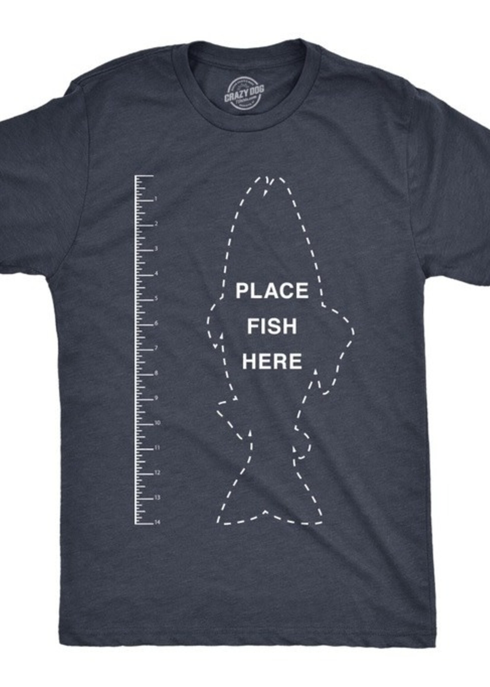 Fish Ruler Fishing Tee