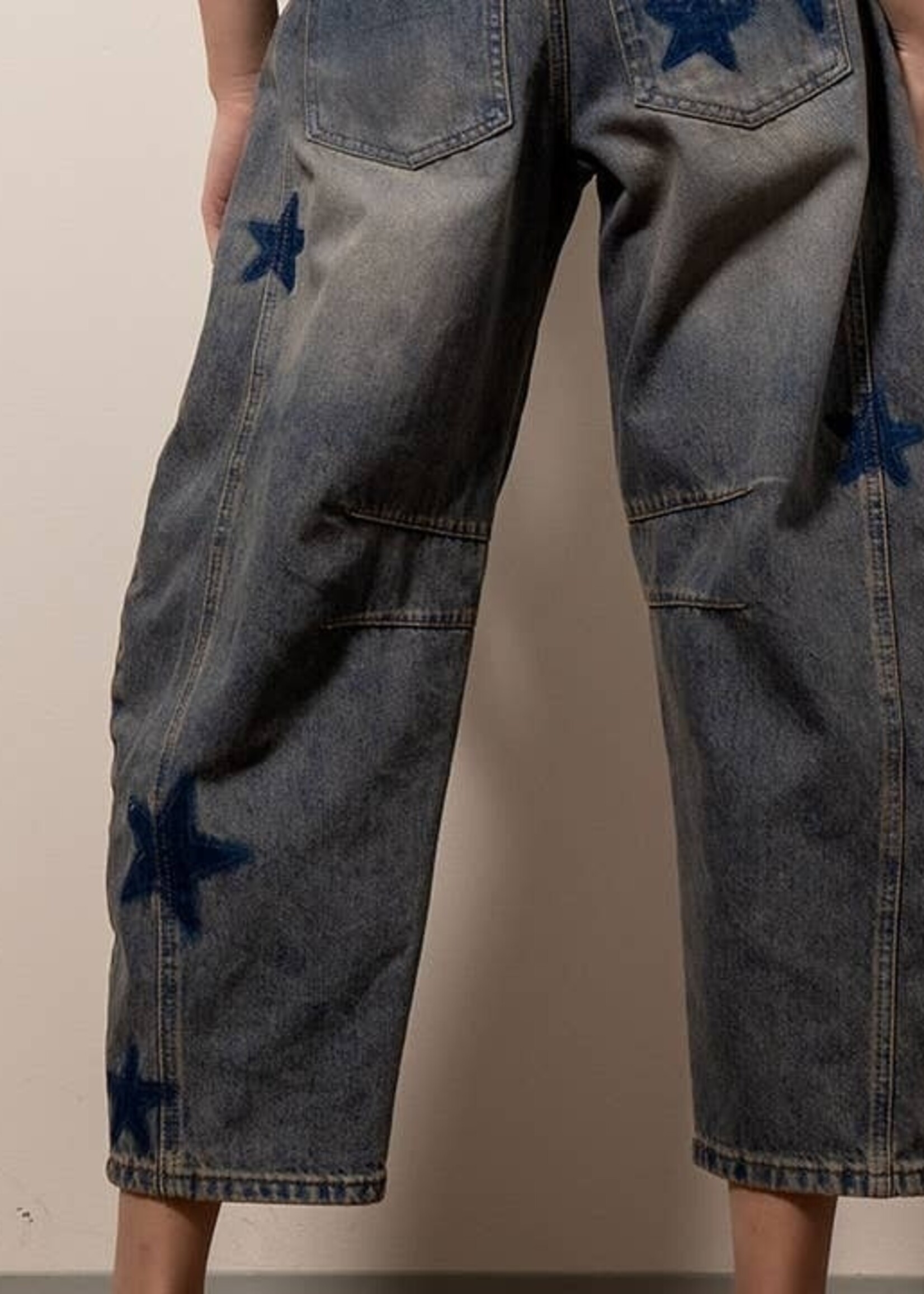 Star Barrel Jeans