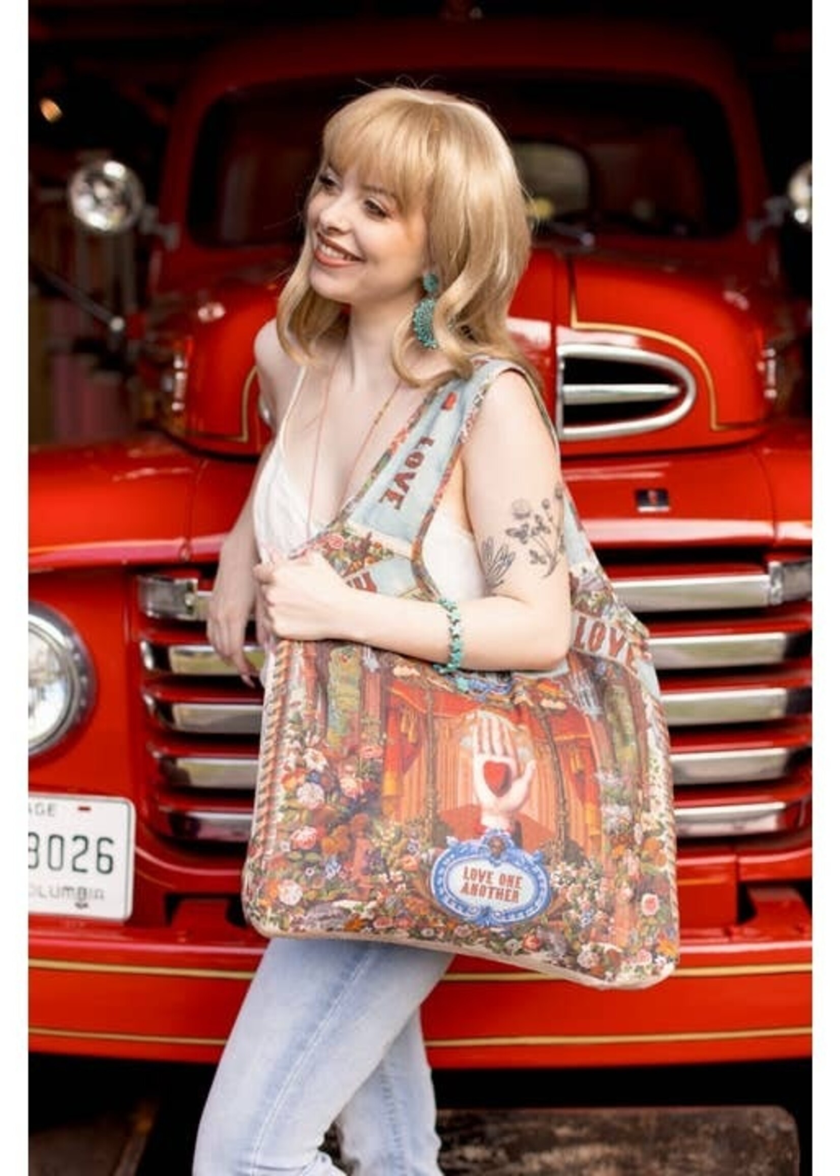 Market of Stars Market of Stars Linen Market Tote Bag
