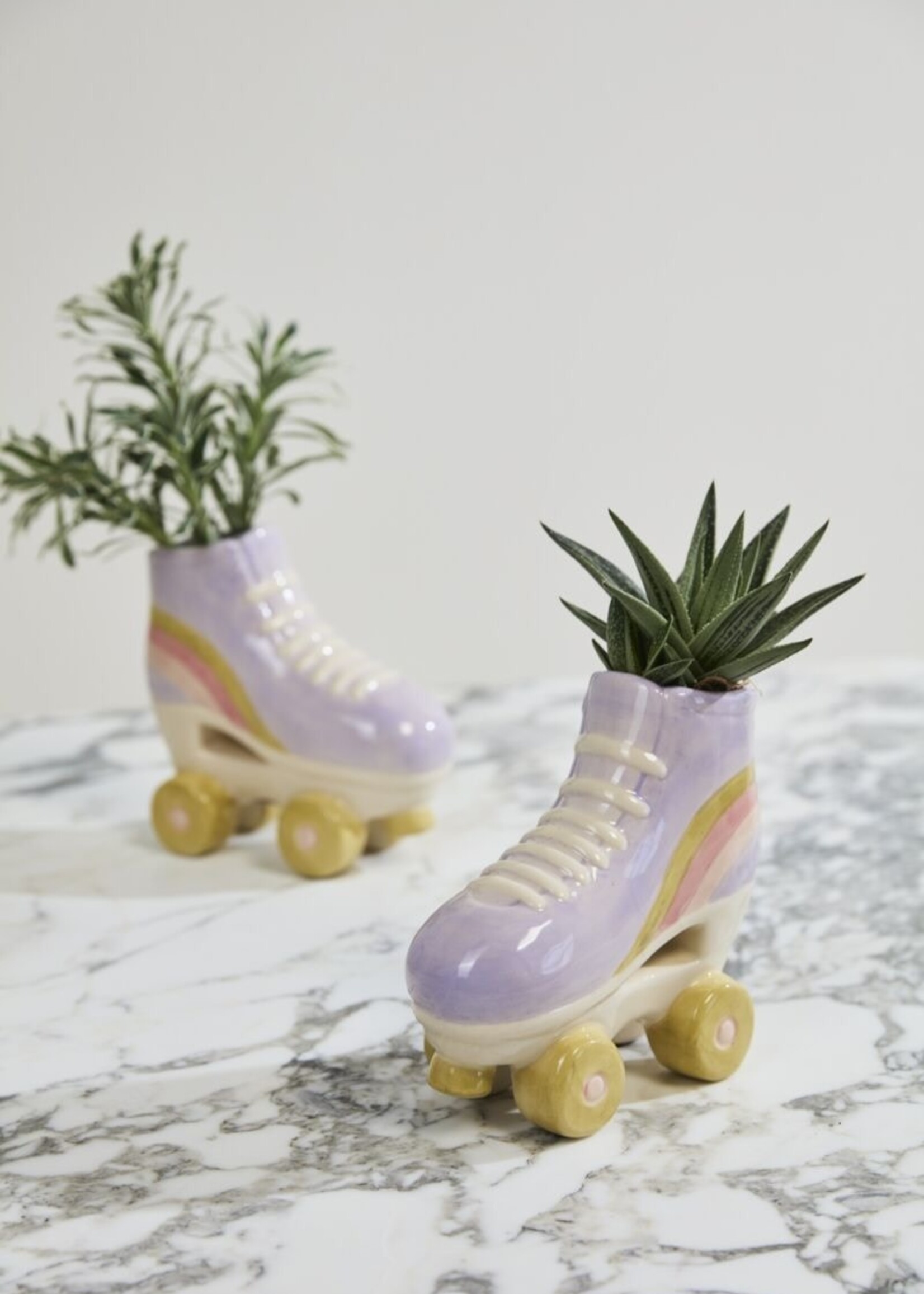 Rollerskate Planter Vase