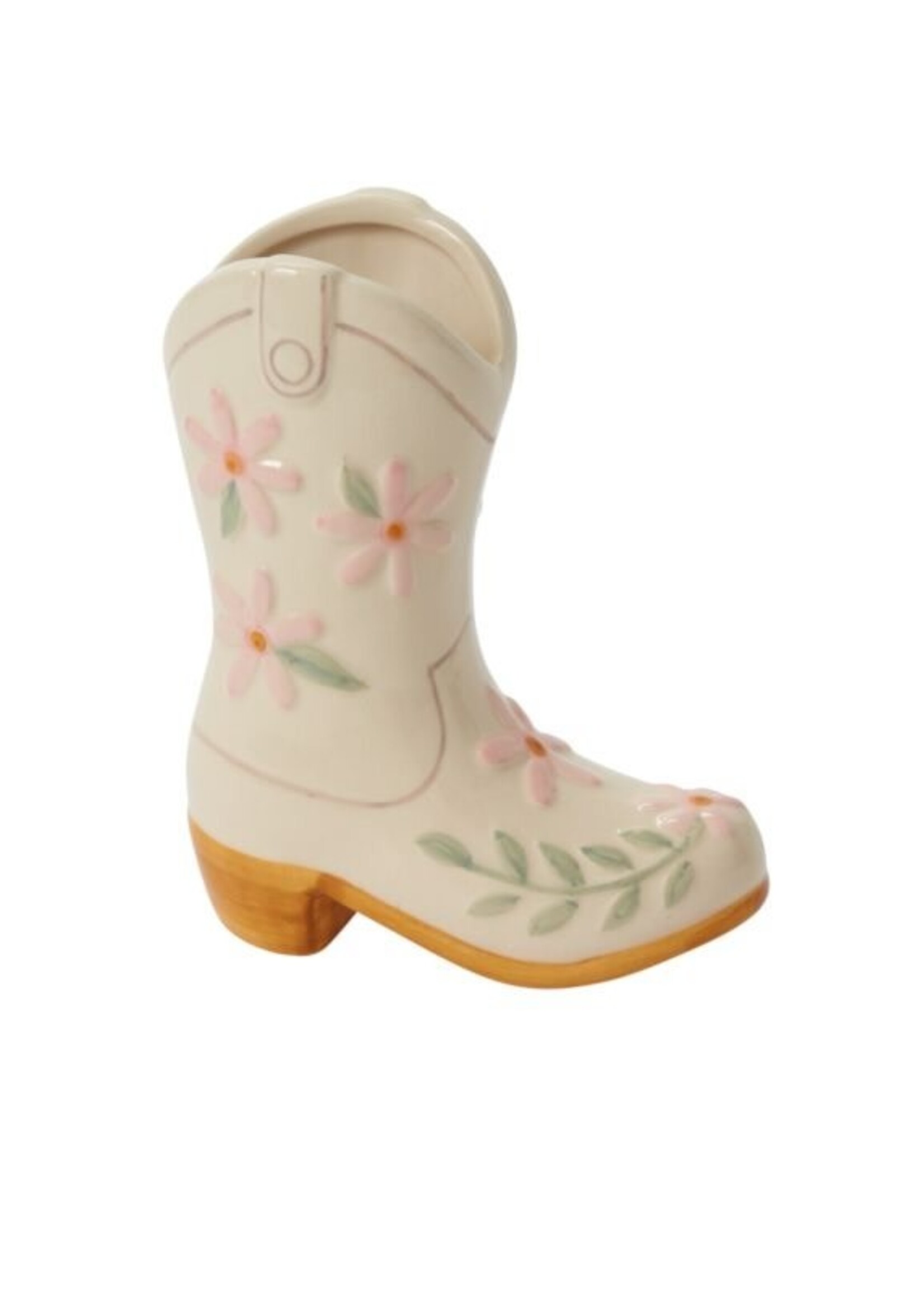Cowgirl Boot Planter Vase