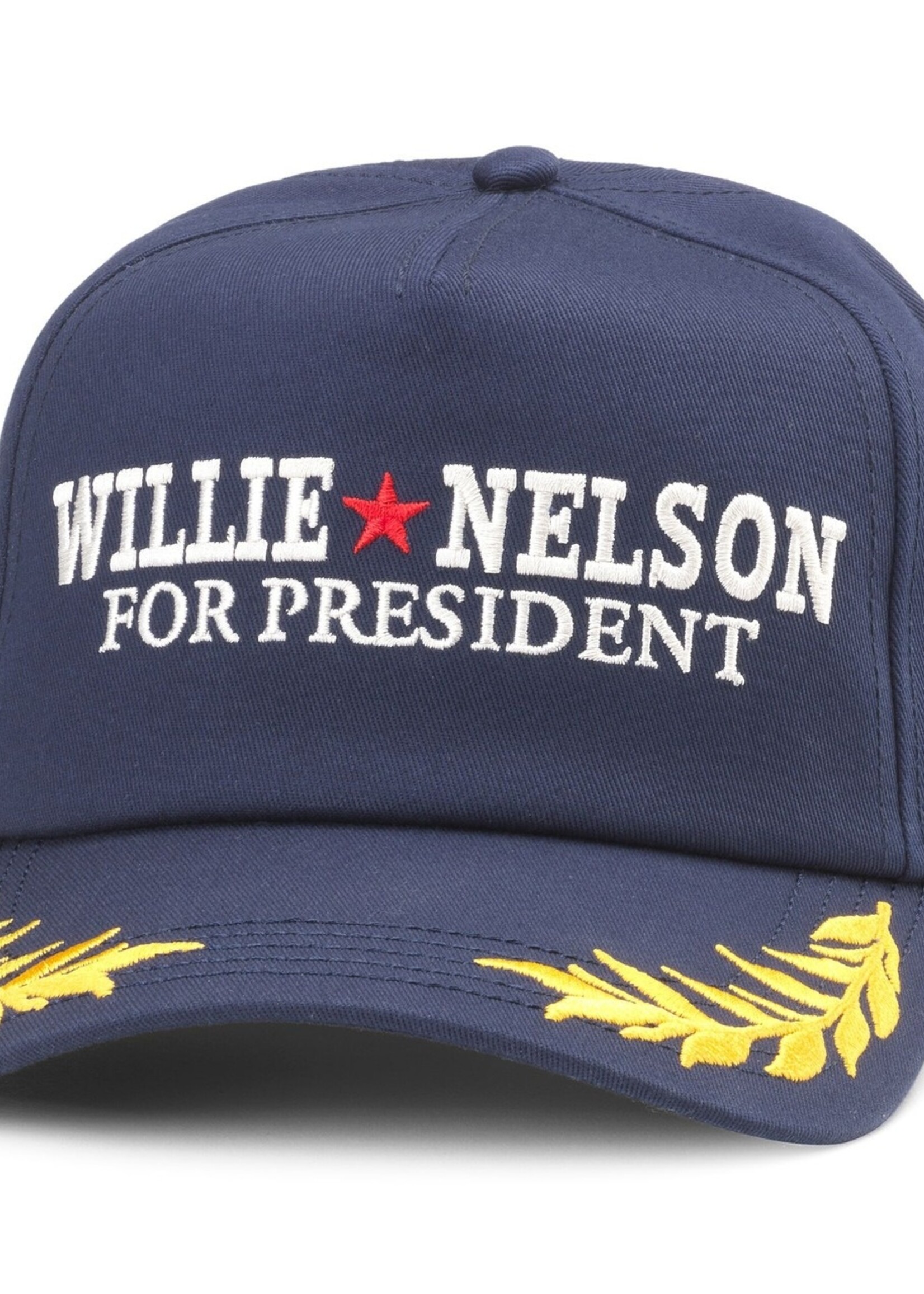 Willie Nelson for President Club Captain Hat