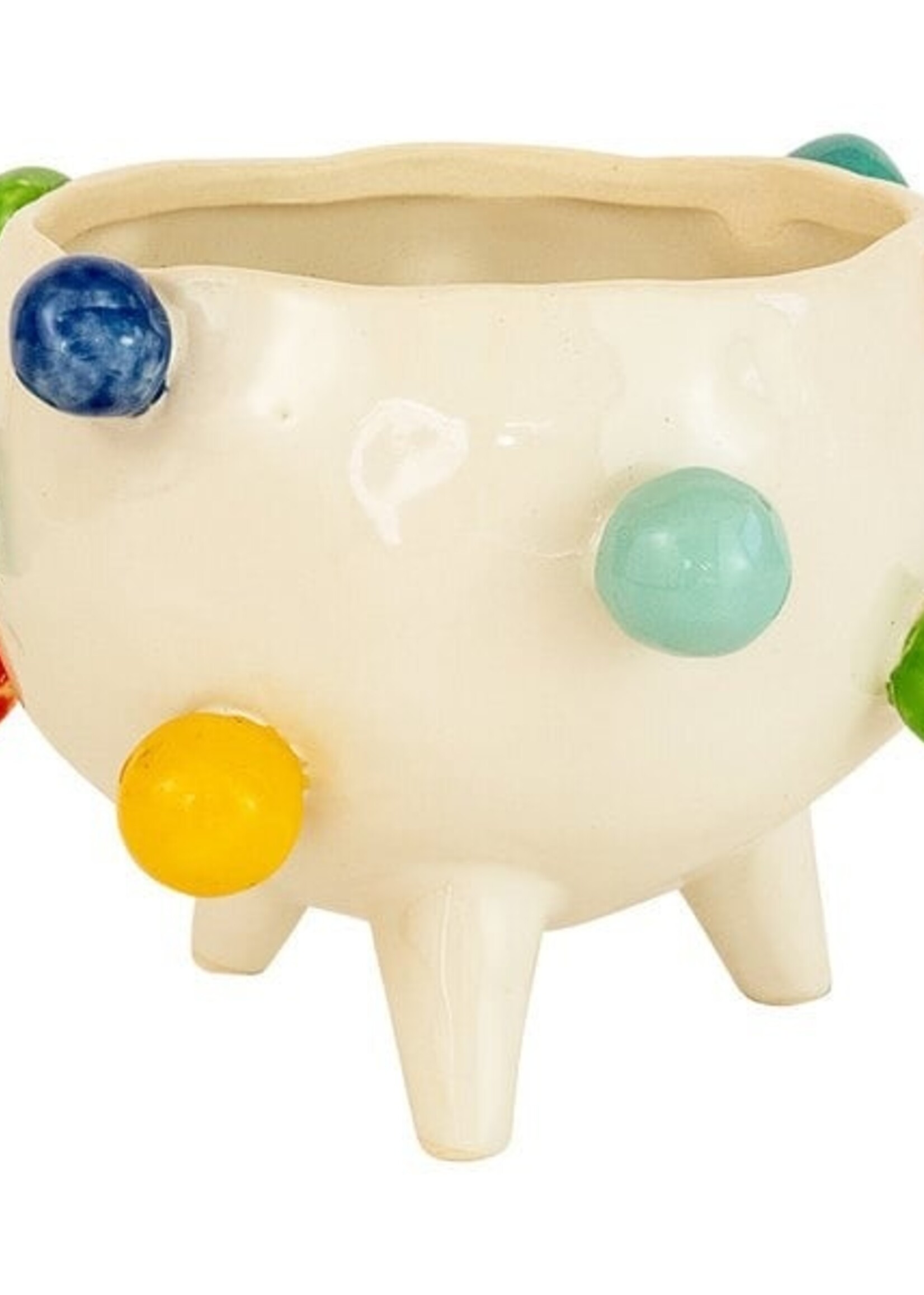 K - Home Ceramic Bubble Planter Bowl