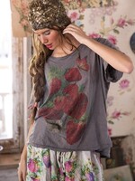 Magnolia Pearl Fraise Tee Top 2346 Ozzy One Size