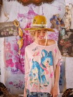 Magnolia Pearl My Pet Viggo Tee Top 2295 Azalea Dip Dye One Size