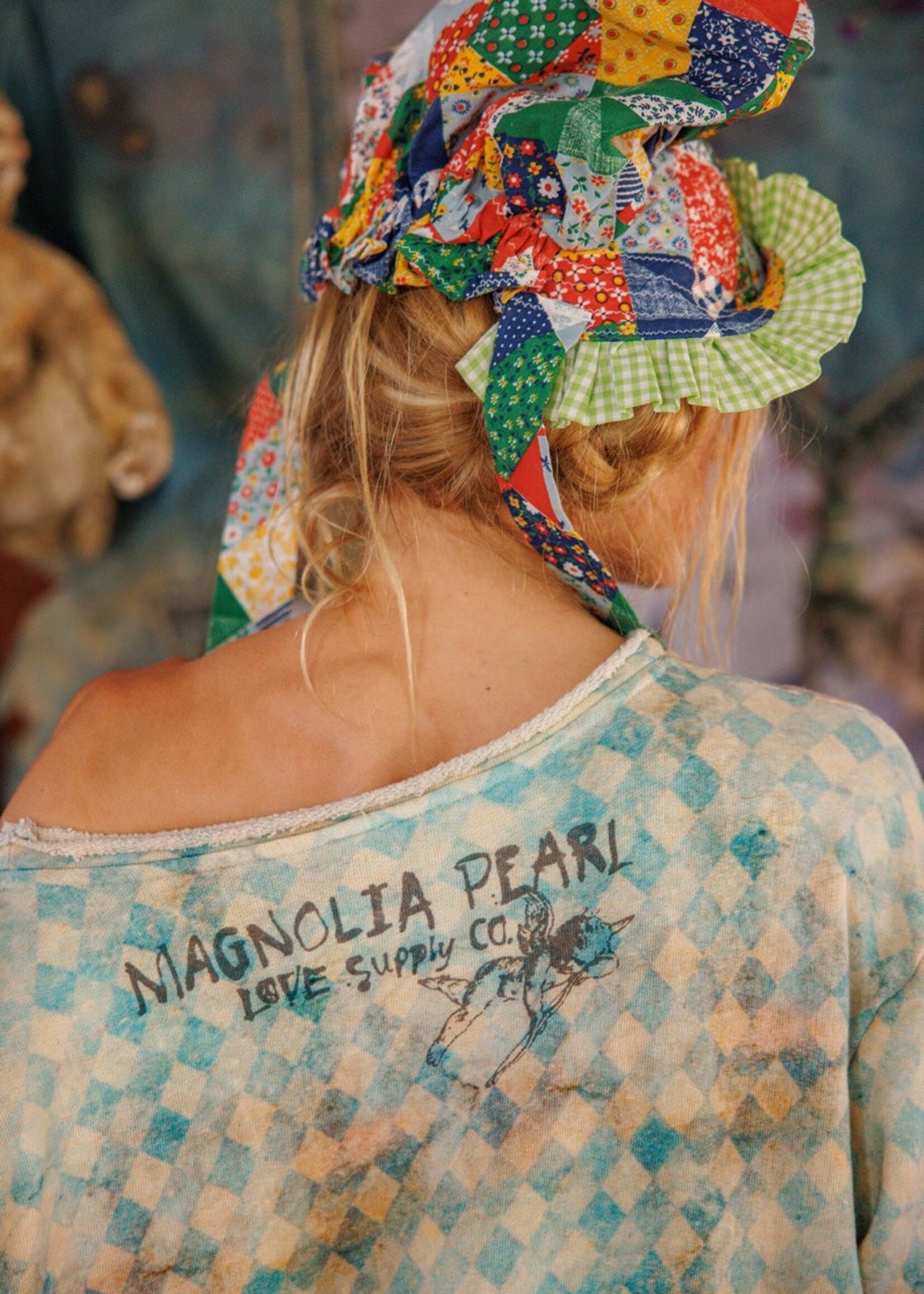 Magnolia Pearl Soy Hermosa Sweatshirt Top 2170 Tangier One Size