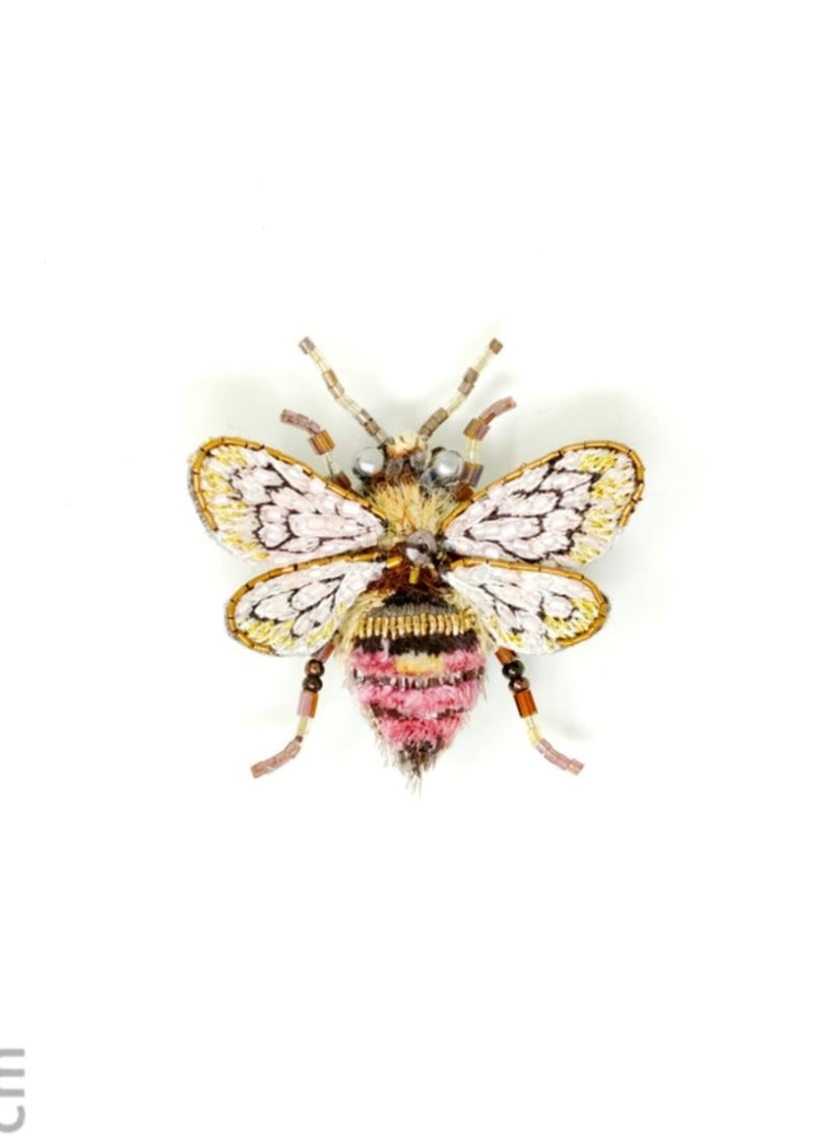 Trovelore Bombus Bee Brooch Pin Handmade PREORDER